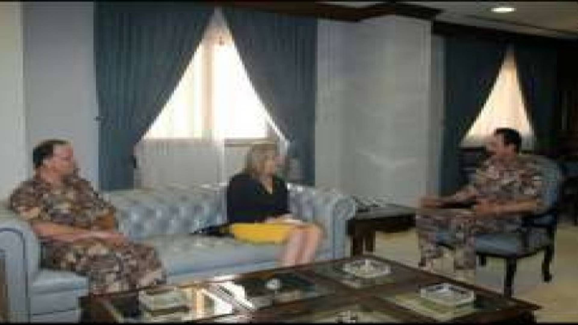 الفريق أول الركن الزبن يستقبل وزيرة سلاح الجو الأميركي