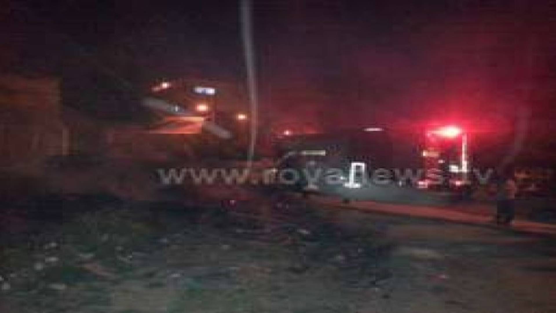 اخماد حريق في جنوب مدينة اربد .. صور