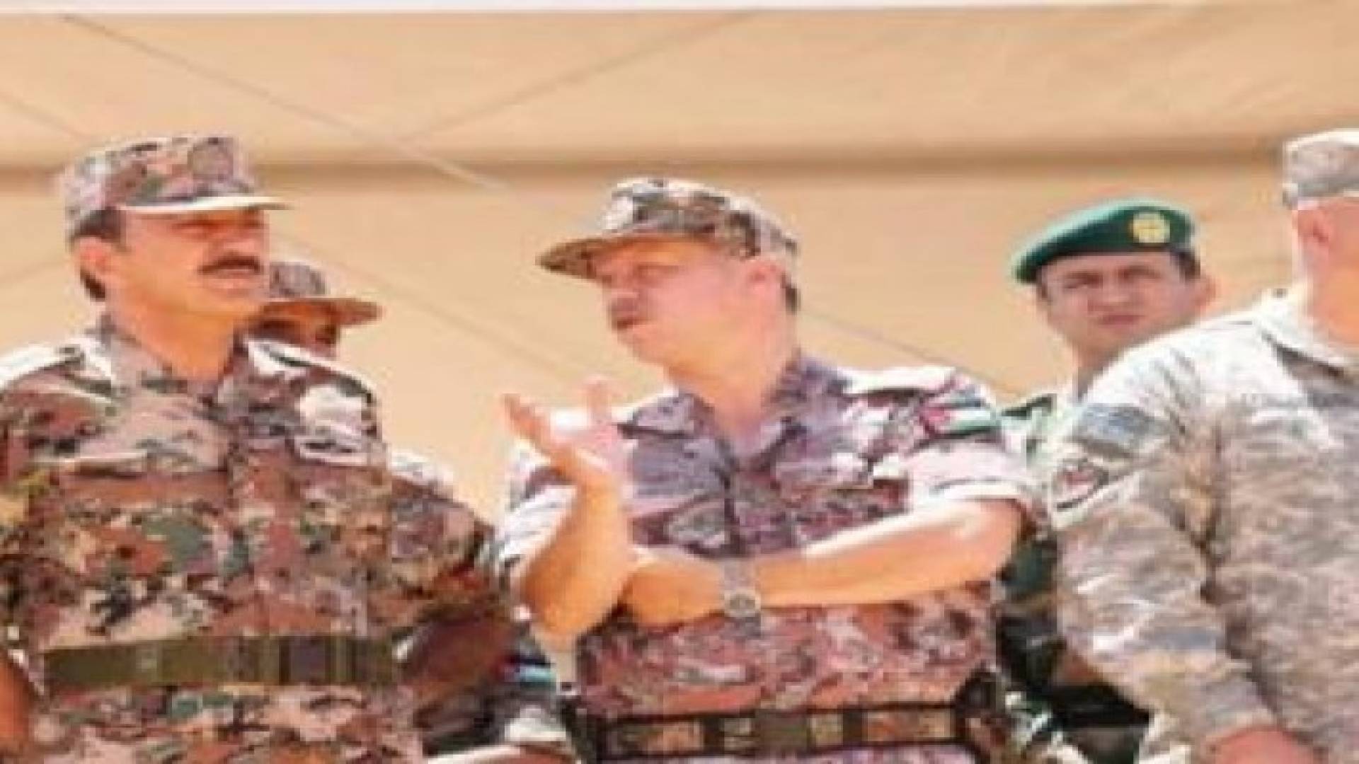 مندوبا عن الملك: الأمير فيصل يتابع تمرين الأسد المتأهب 2015