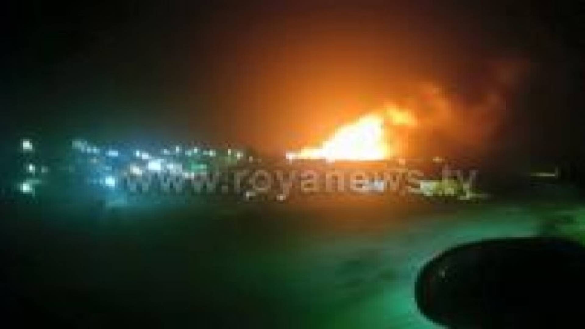 حريق ضخم على مساحة 250 دونما في مادبا .. صور