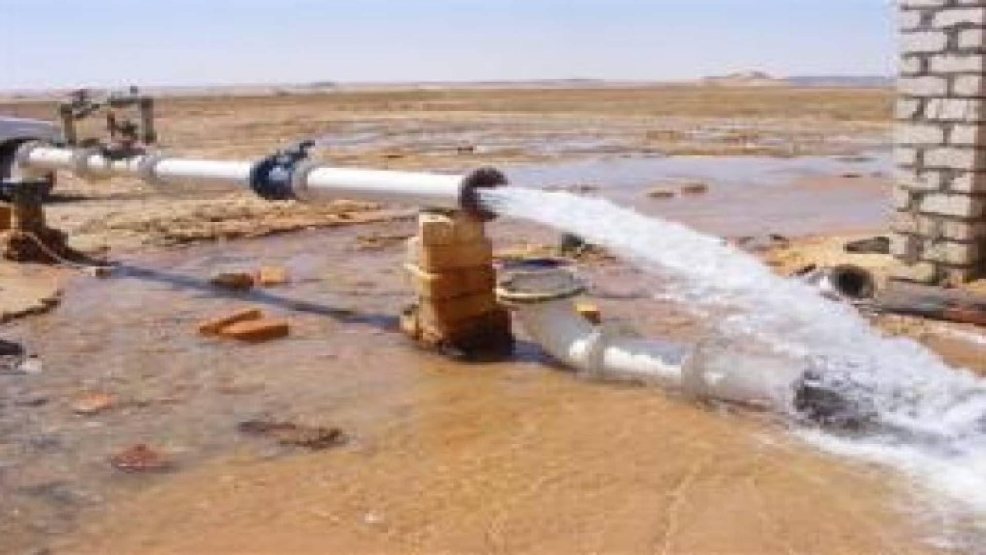 هبوط حاد في مستوى الآبار الجوفية