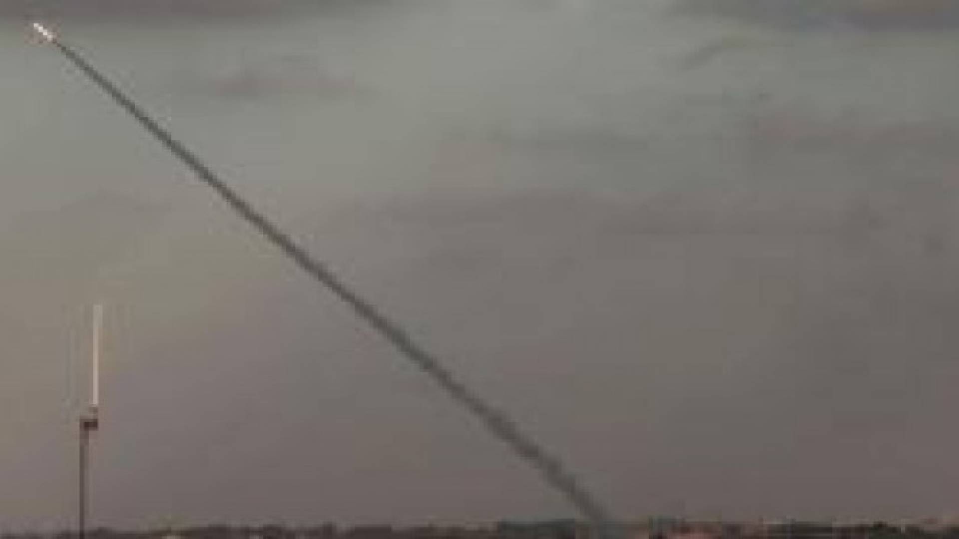 الاحتلال: تجربة صاروخية من غزة باتجاه البحر