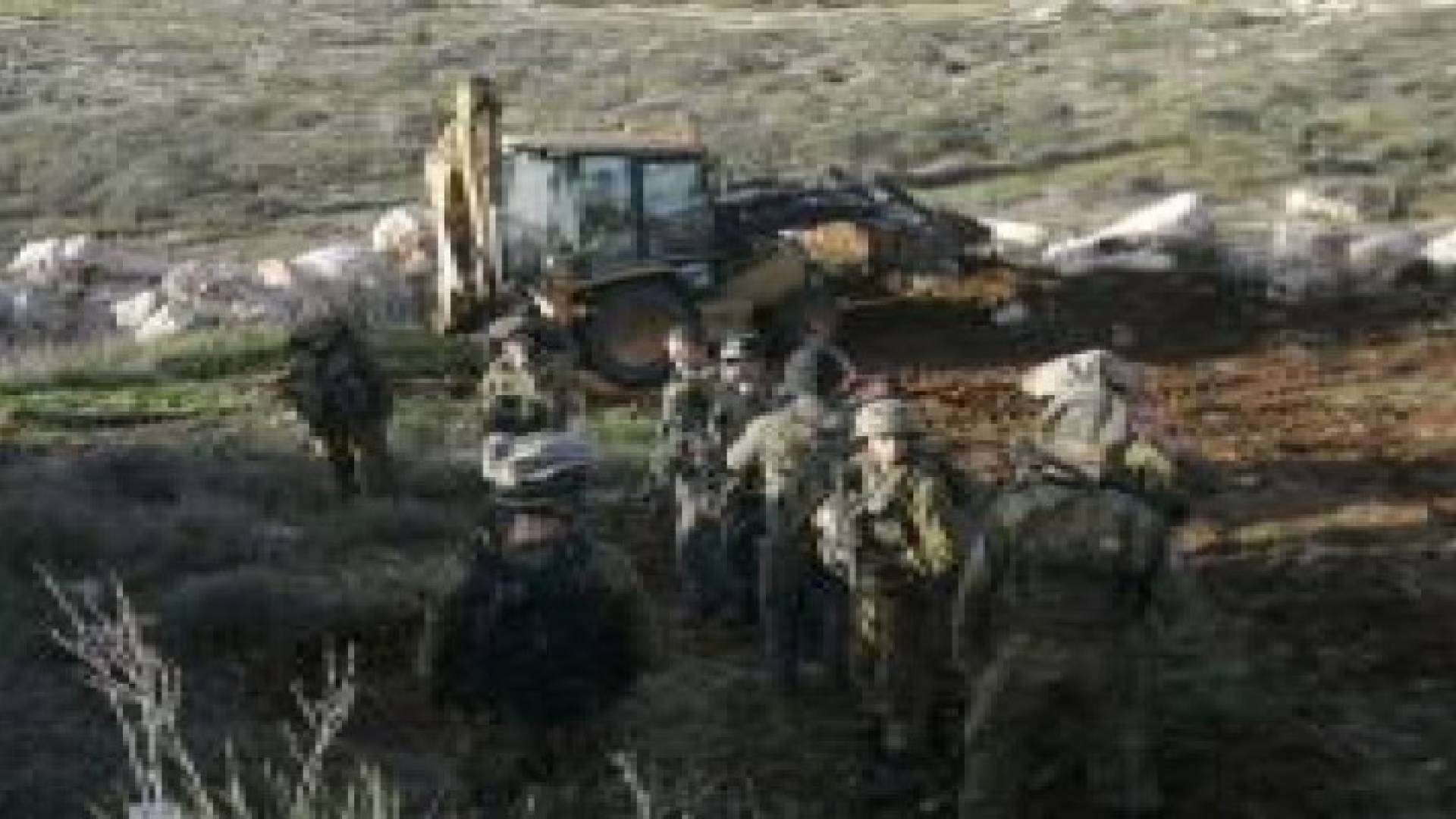 الاحتلال يجرف اراض زراعية غرب بيت لحم