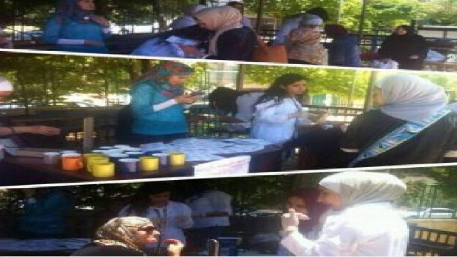 حملة طبية في حديقة صرح الشهيد