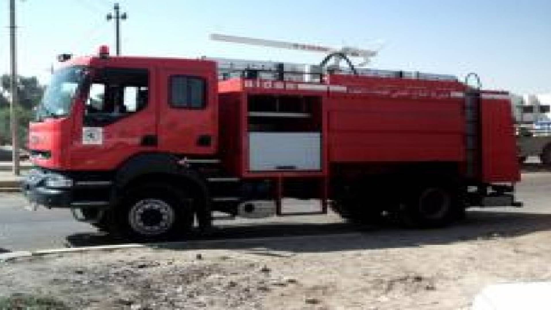 إخماد حريق داخل احد المطاعم في محافظة العاصمة