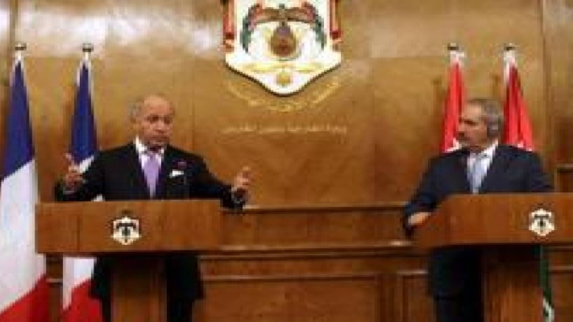 جودة يبحث مع نظيره الفرنسي مفاوضات التسوية الفلسطينية الاسرائيلية الأحد