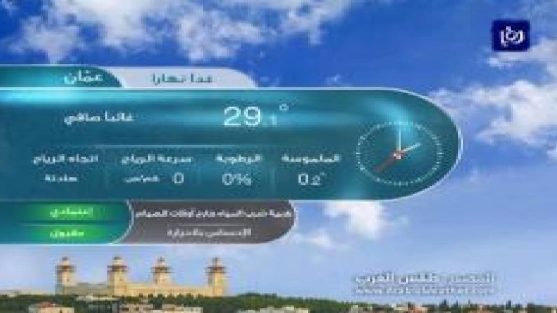 استمرار الأجواء اللطيفة ودرجات الحرارة دون معدلاتها