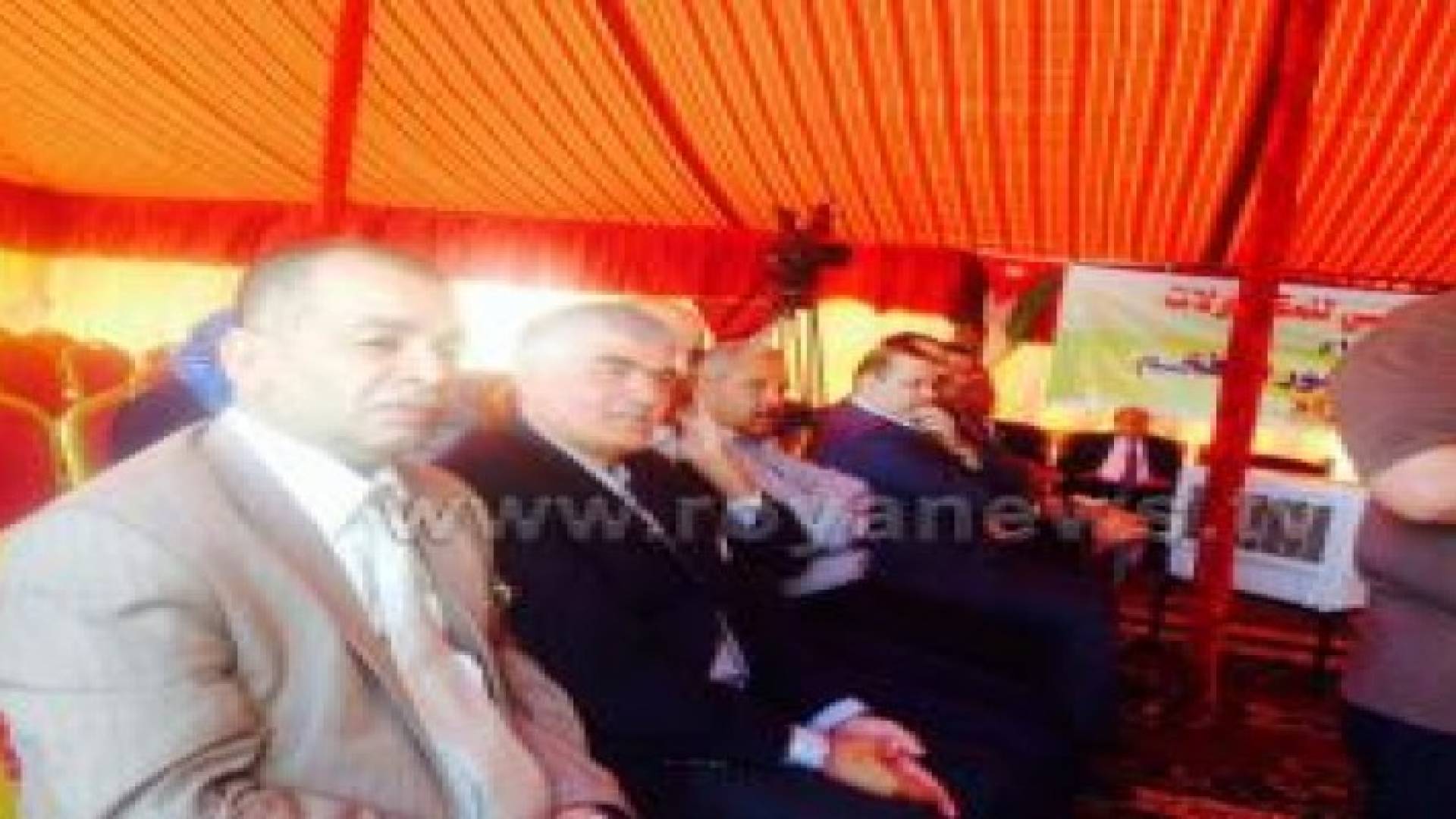 النسور يرعى حفل توسعة وتطوير طريق الكفرين / الشونة الجنوبية