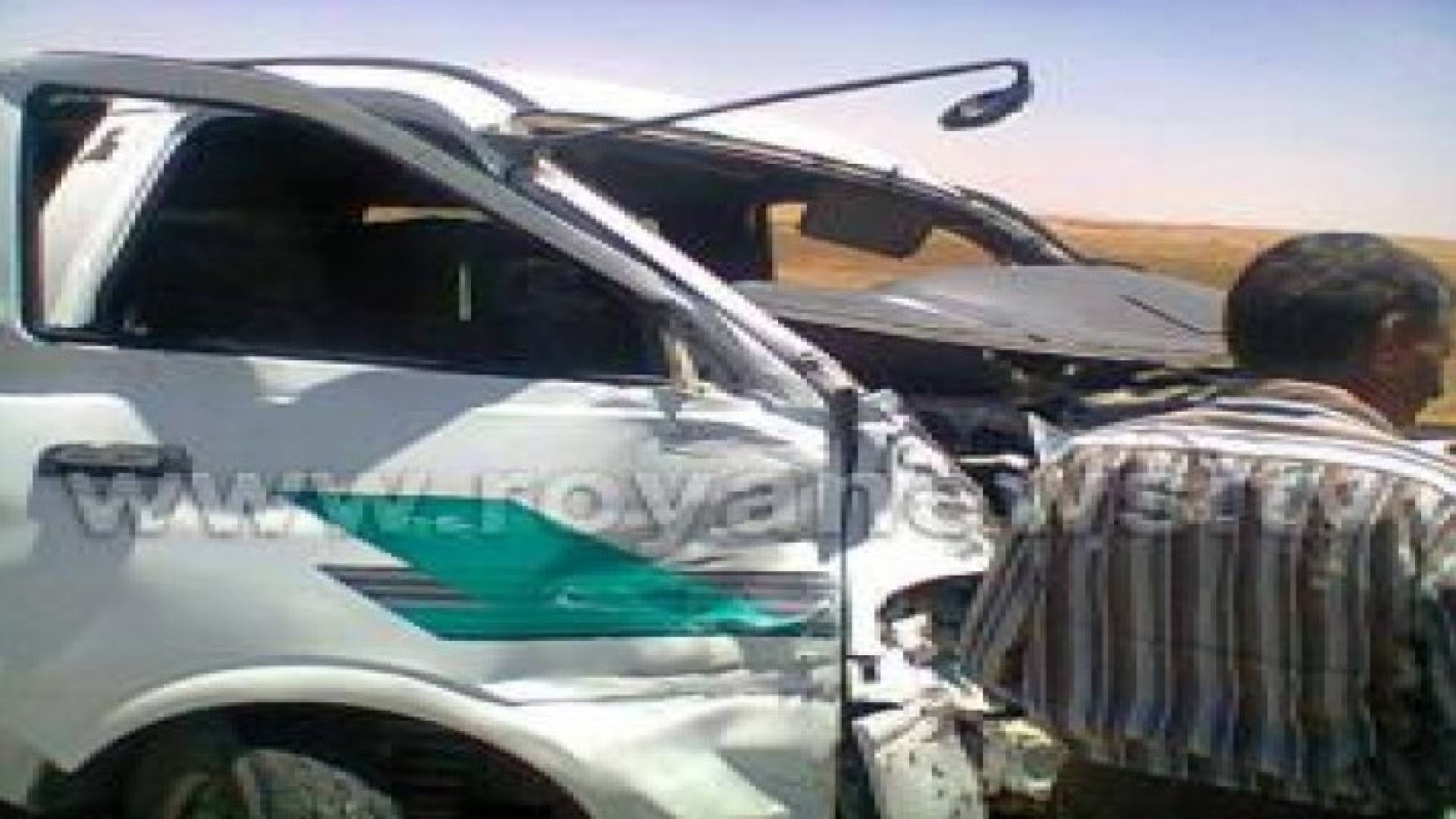 إصابة (6) أشخاص اثر حادث تصادم في محافظة الكرك