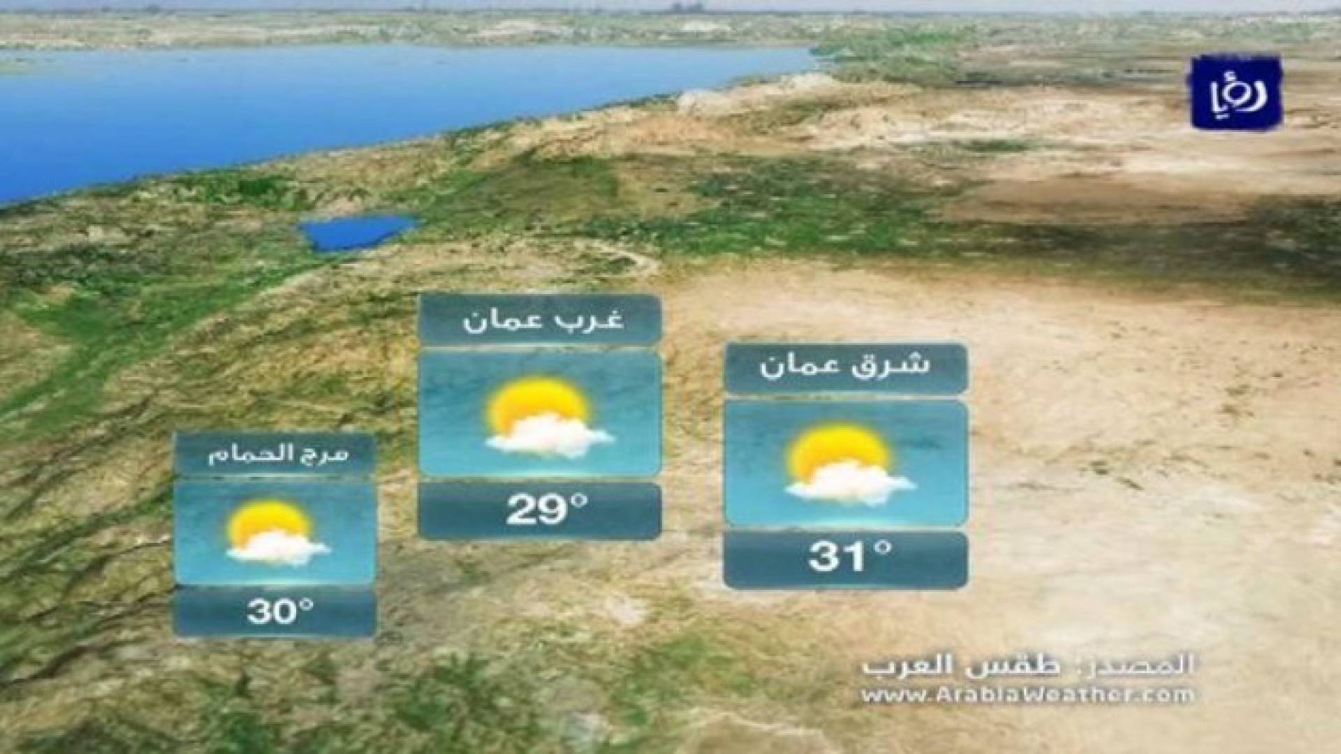 إرتفاع على درجات الحرارة واجواء حارة نسبيا.. فيديو
