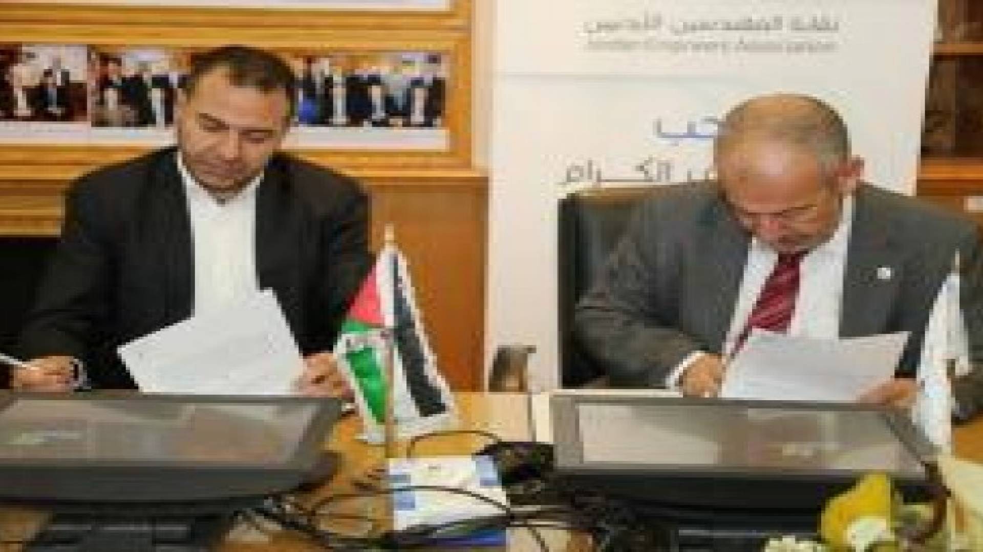 توقيع اتفاقية تعاون بين نقابة المهندسين وشركة نغمة لبرامج الاتصالات