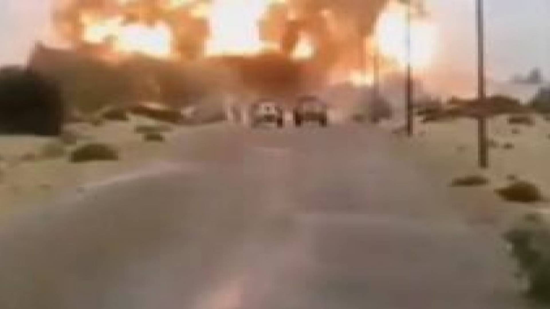 بالفيديو: التفجير الانتحاري في سيناء