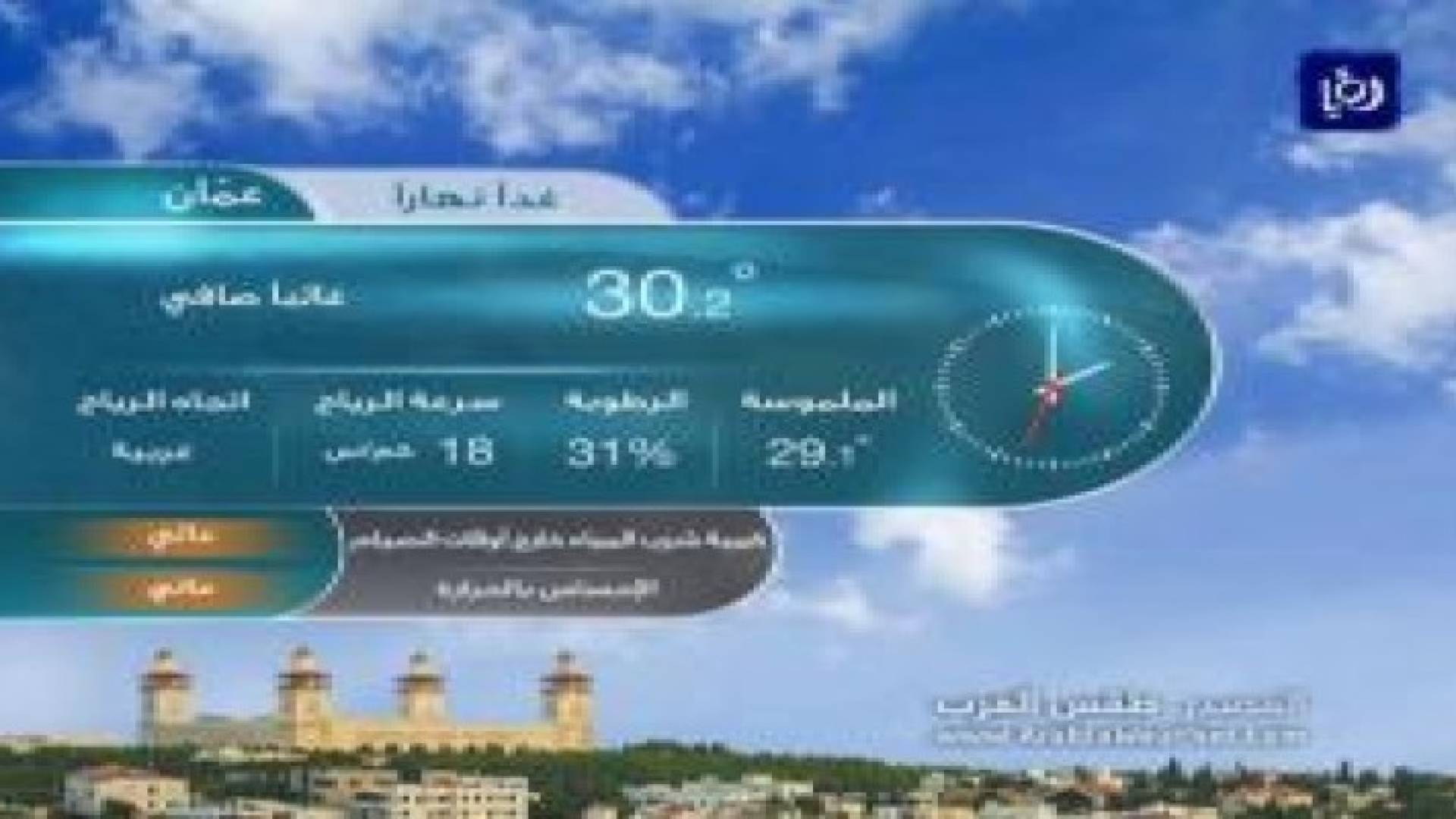 درجات الحرارة حول معدلاتها العامة.. فيديو