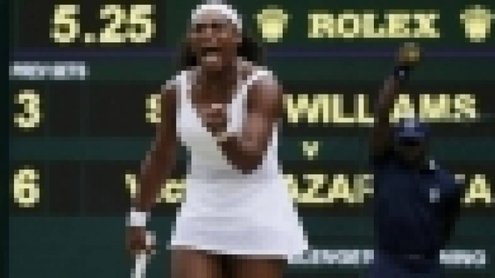 سيرينا تتفوق على ازارينكا وتبلغ الدور قبل النهائي في ويمبلدون