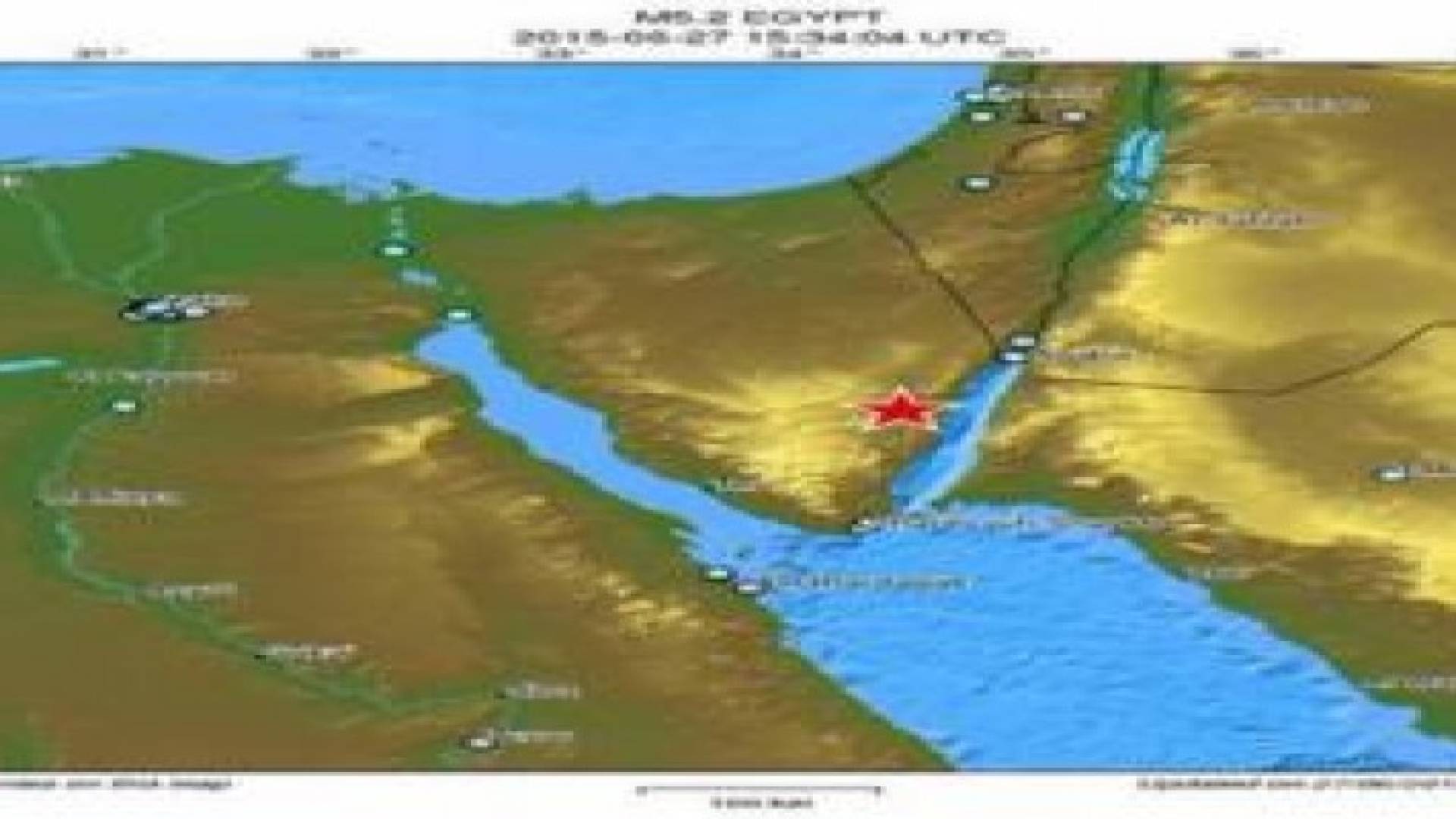 زلزال بقوة 3.8 ريختر يضرب نويبع