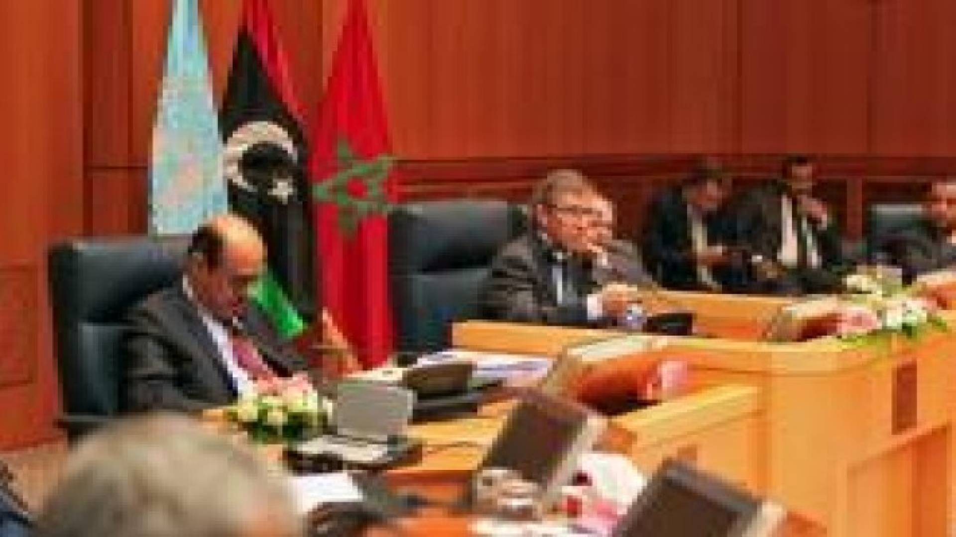 التوقيع على مسودة الاتفاق السياسي بين الاطراف الليبية