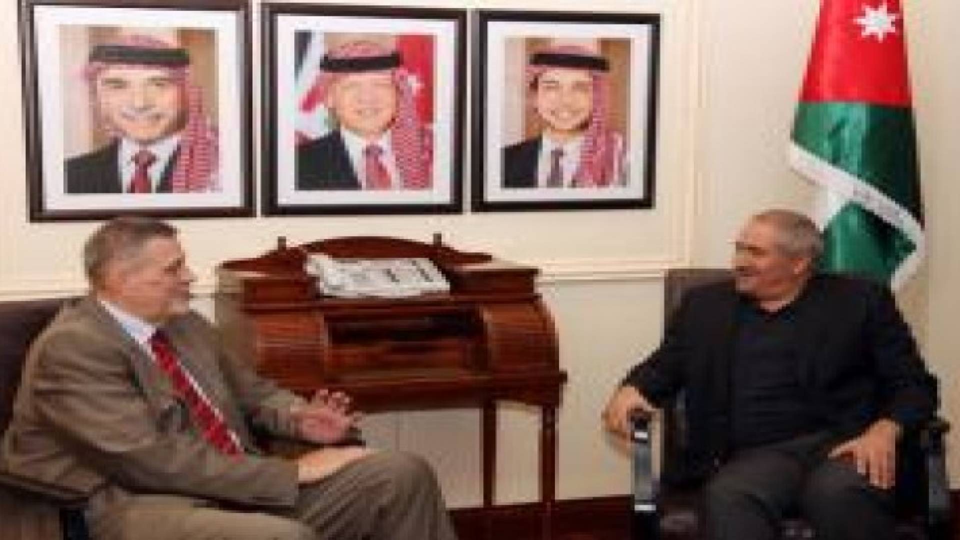 جودة يلتقي الممثل الخاص للامين العام للامم المتحدة في العراق