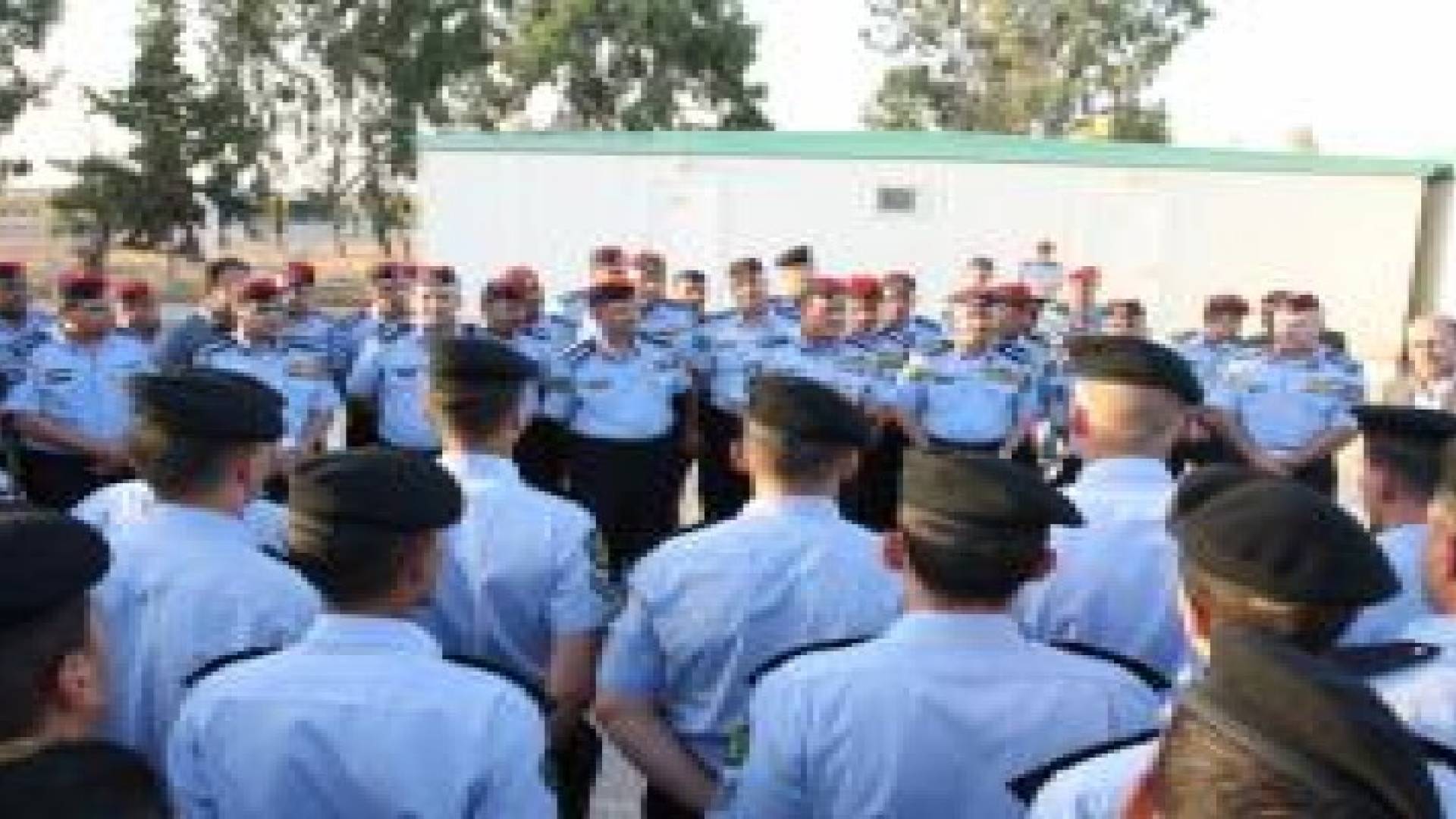 مدير الامن يتفقد مقاطعة بادية الرويشد