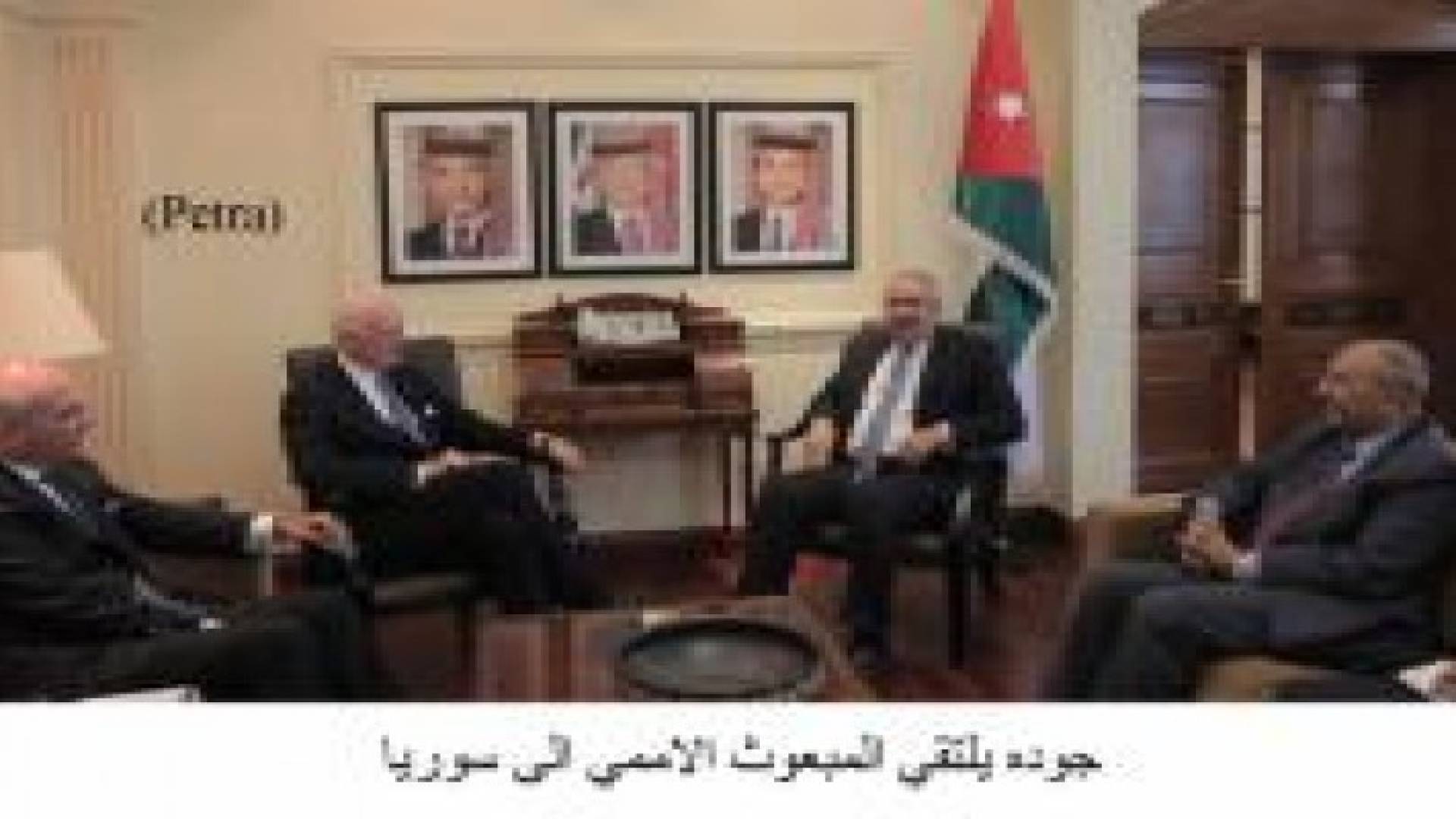 جوده يلتقي المبعوث الاممي الى سوريا