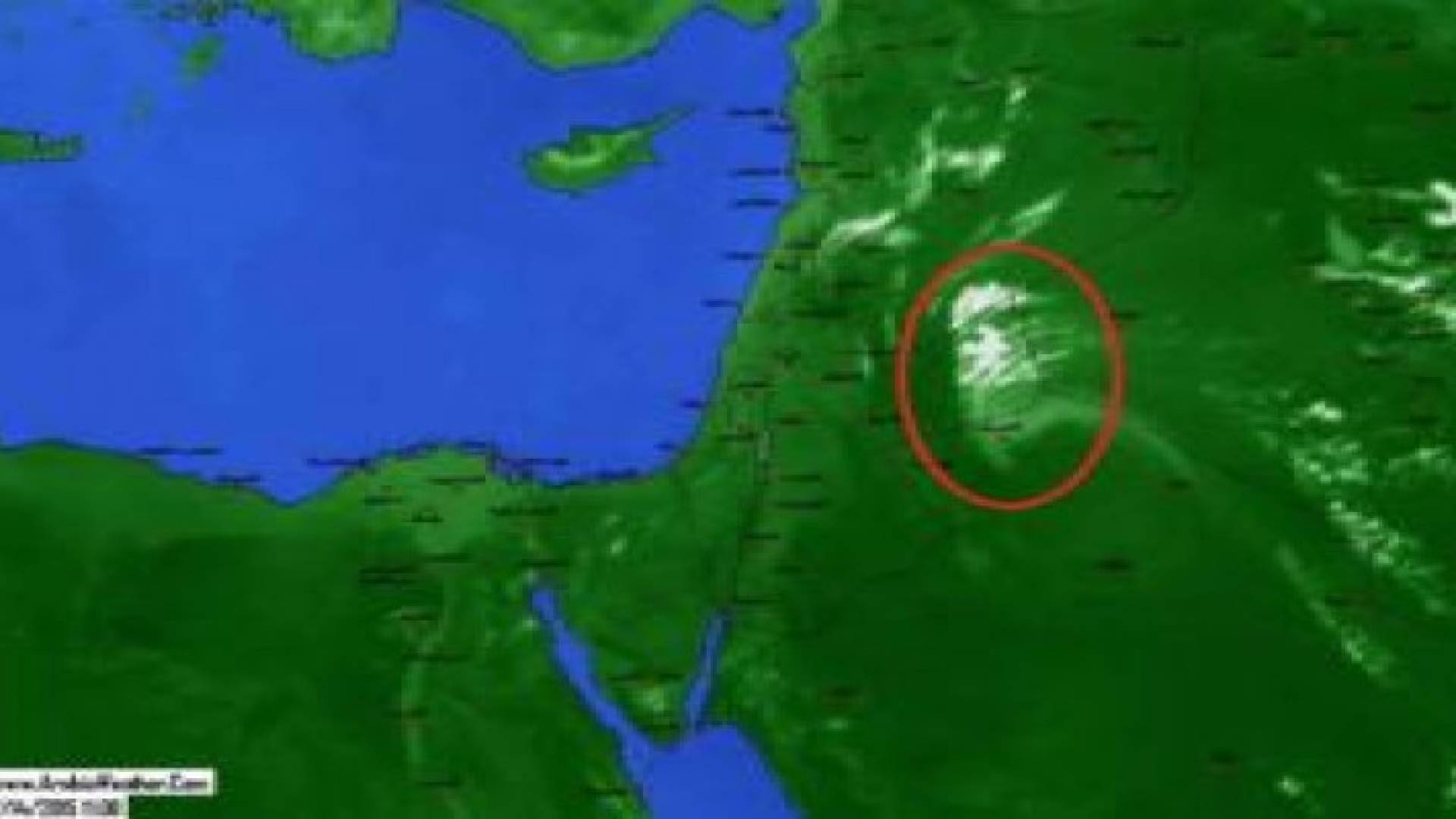 حالة عدم استقرار جوي في المناطق الشرقية من الاردن