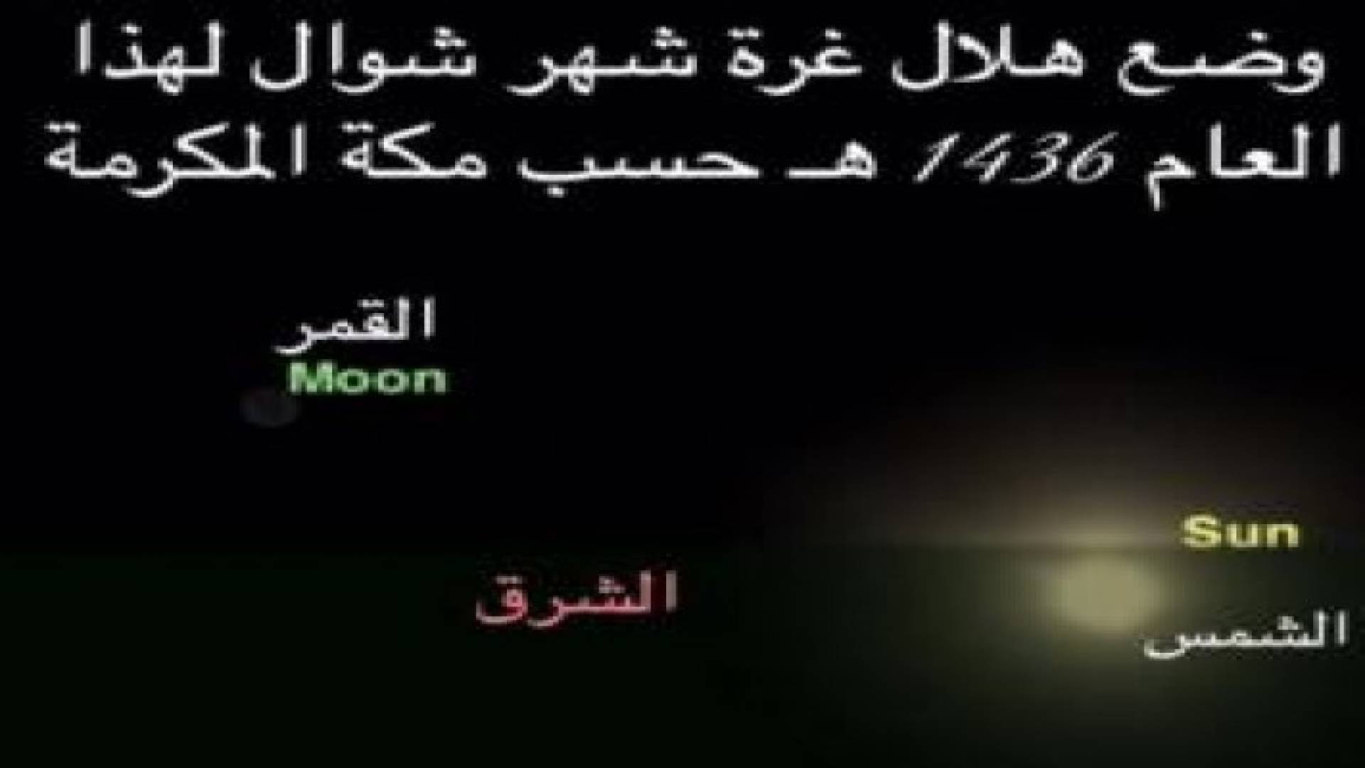 فلكيون سعوديون يجمعون أن الجمعة أول أيام الفطر