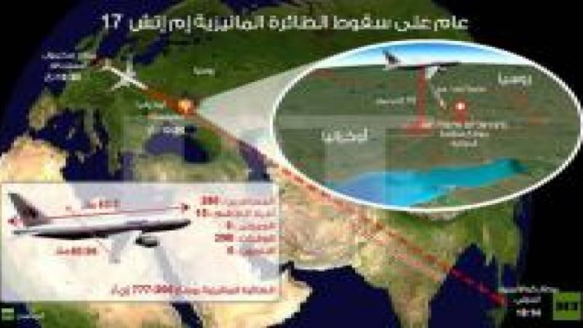 خمسة أسئلة حول تحطم الطائرة الماليزية شرق أوكرانيا دون جواب