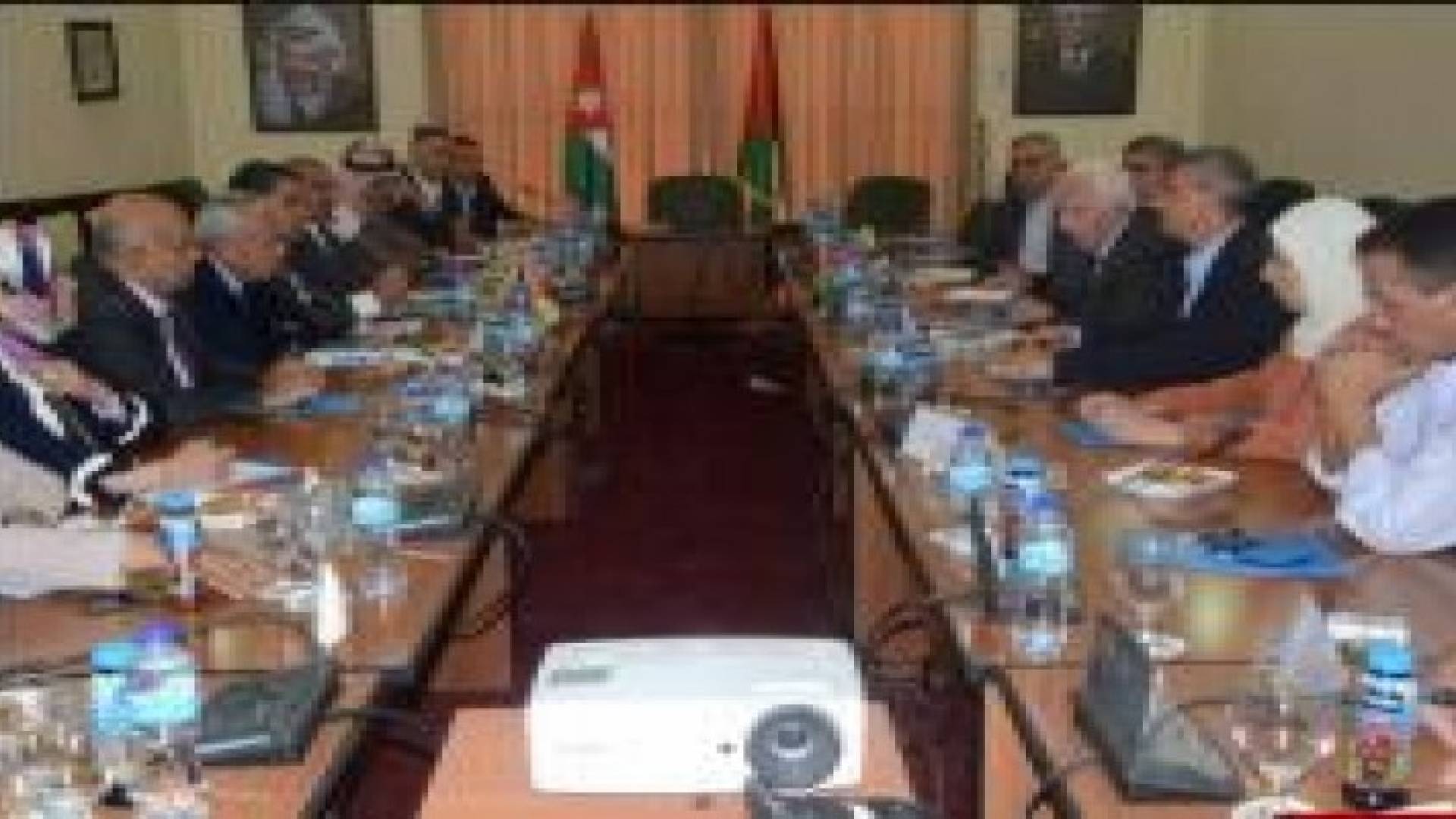 الوفد البرلماني الاردني يلتقي عددا من النواب الفلسطينيين في رام الله