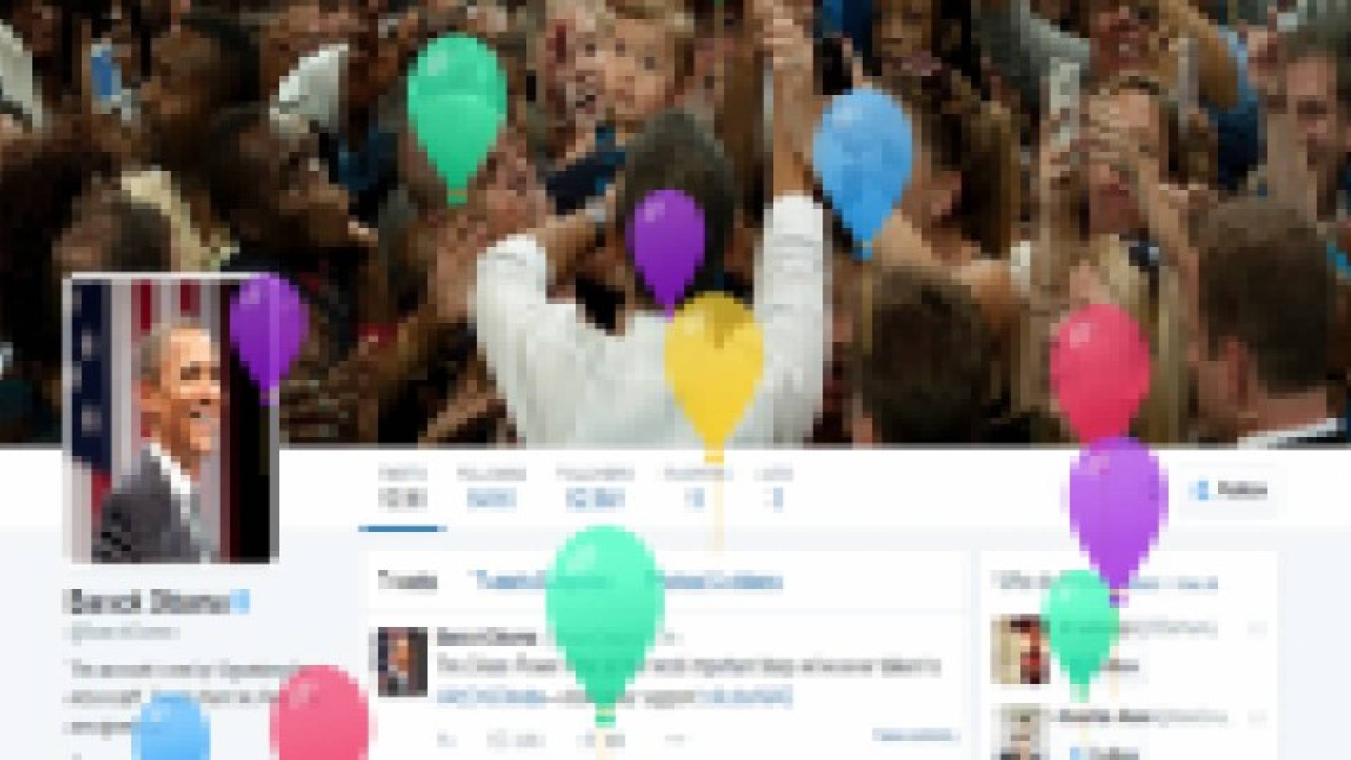 تويتر يحتفل بعيد ميلاد أوباما