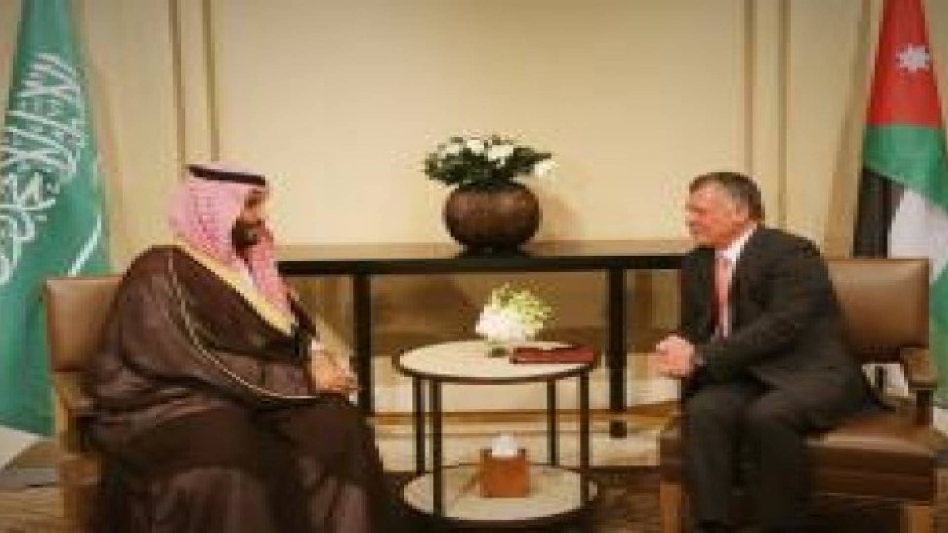 بيان أردني سعودي مشترك في ختام زيارة ولي ولي العهد السعودي إلى الأردن
