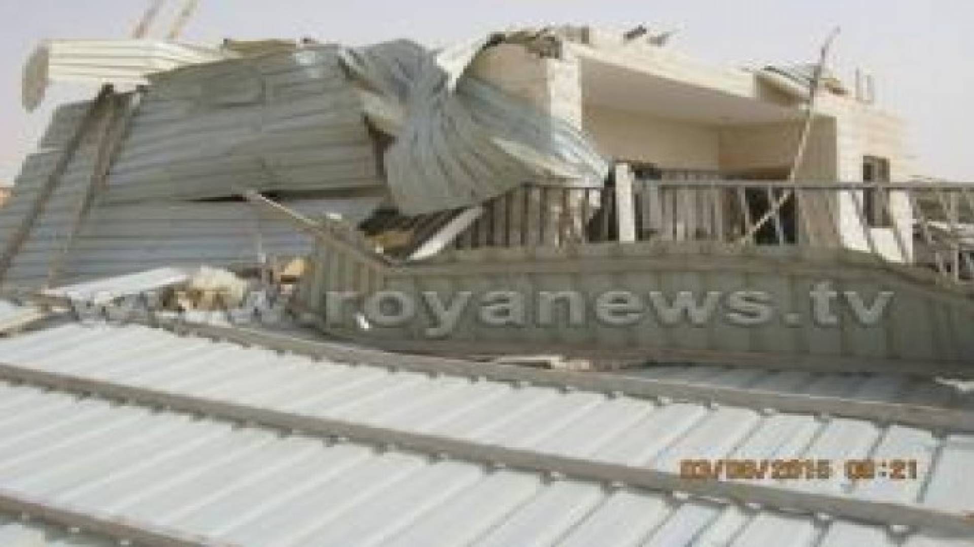 شاهد بالصور: 2 مليون دولار خسائر بسبب الاحوال الجوية في المنطقة الحرة