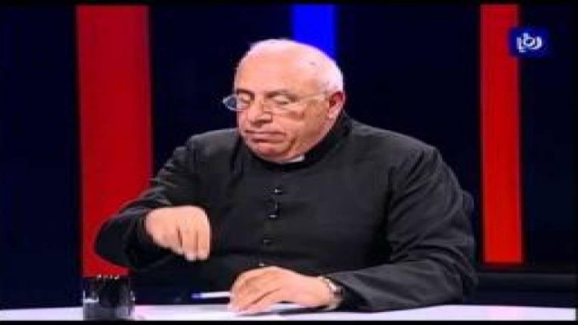 الأب الدكتور حنا كلداني يلقي محاضرة في الجمعية الأرثوذكسية في عمان