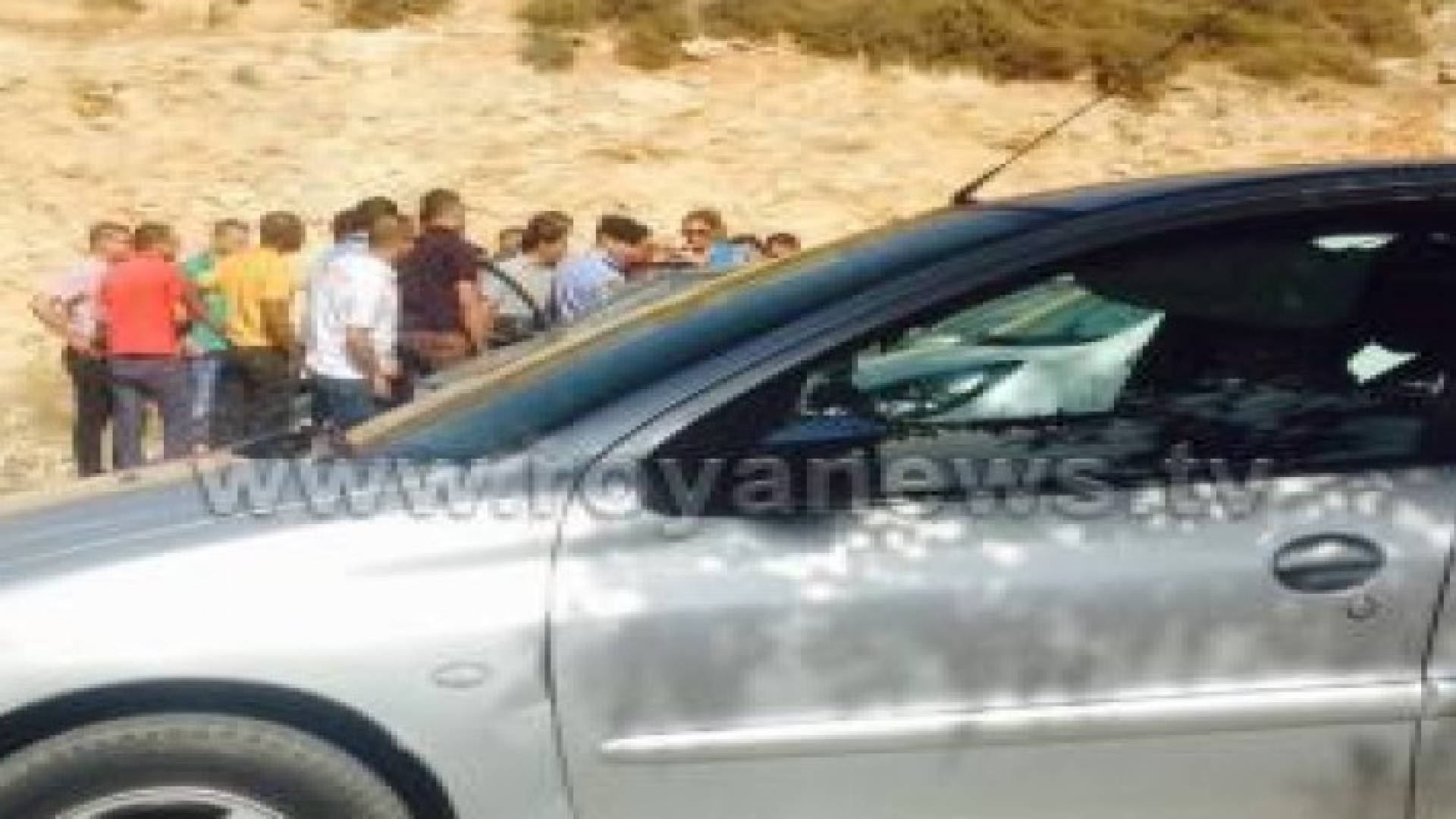 اصابة في حادث تدهور سيارة بالقرب من عبدون