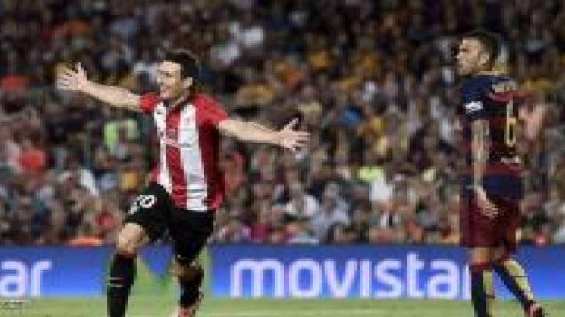 بلباو يحرم برشلونة من السوبر والسداسية الثانية