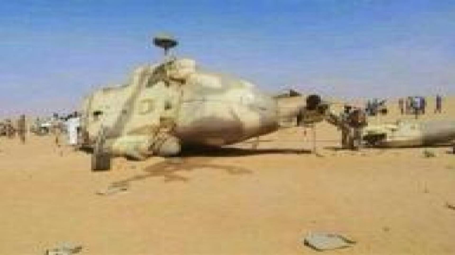 مقتل ضابطين سعوديين سقطت مروحيتهما