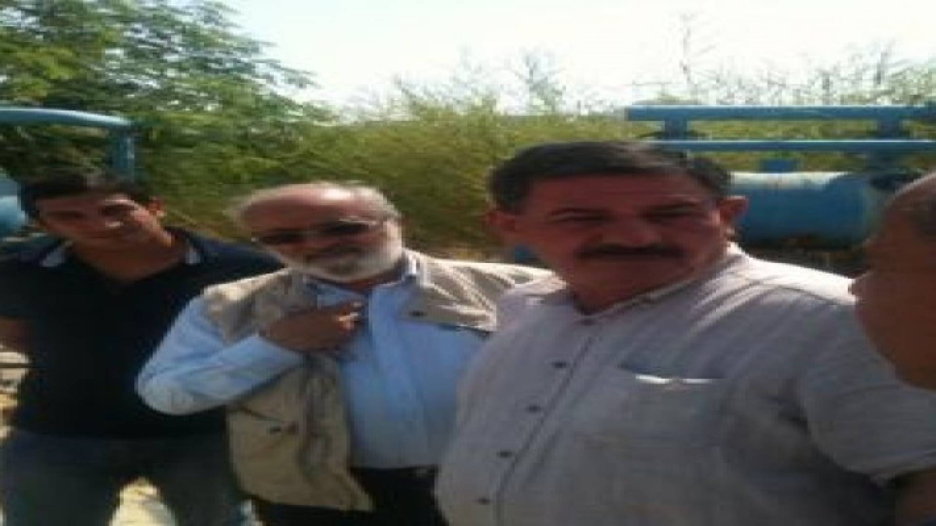 ابو حمور يتفقد سير العمل في مشروع ري الاغوار الجنوبية ويجتمع مع المزارعين