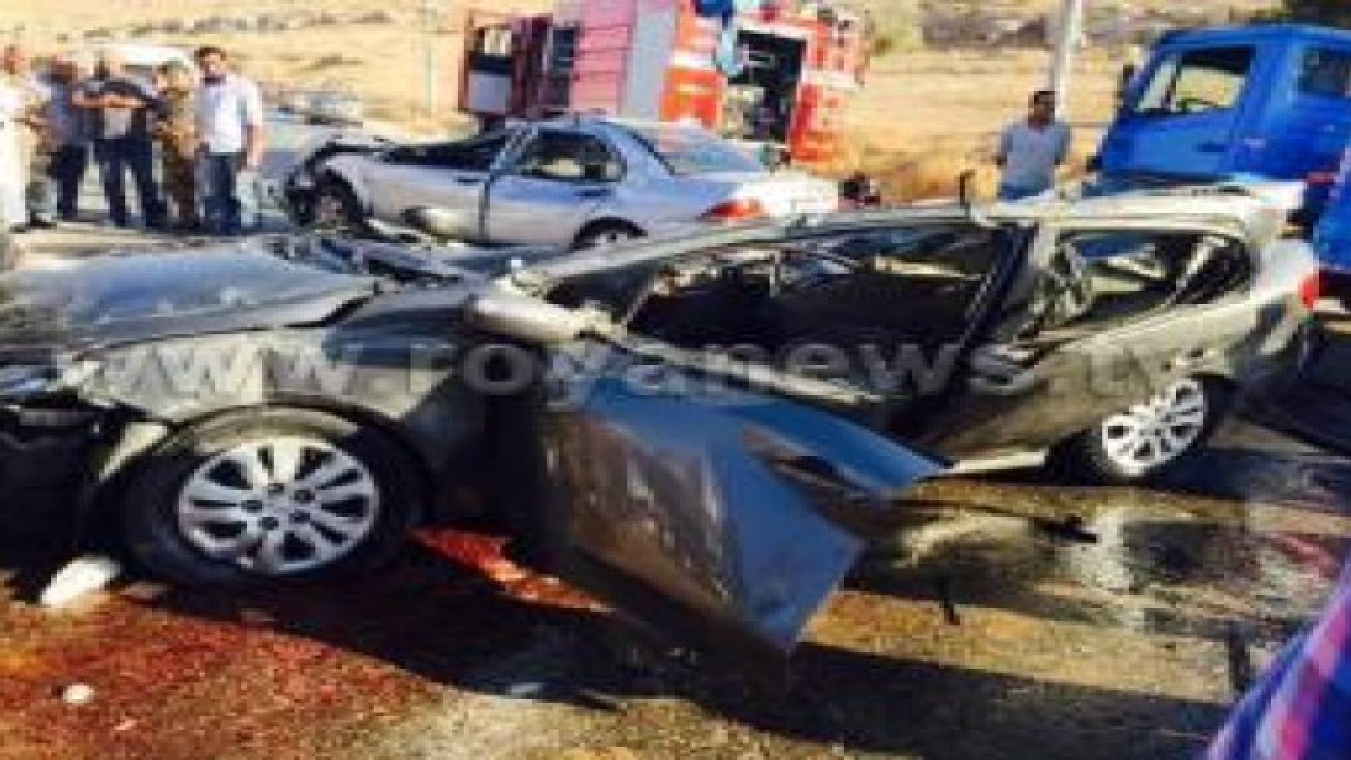 بالصور: وفيات في حادث "مروع" شمال عمان