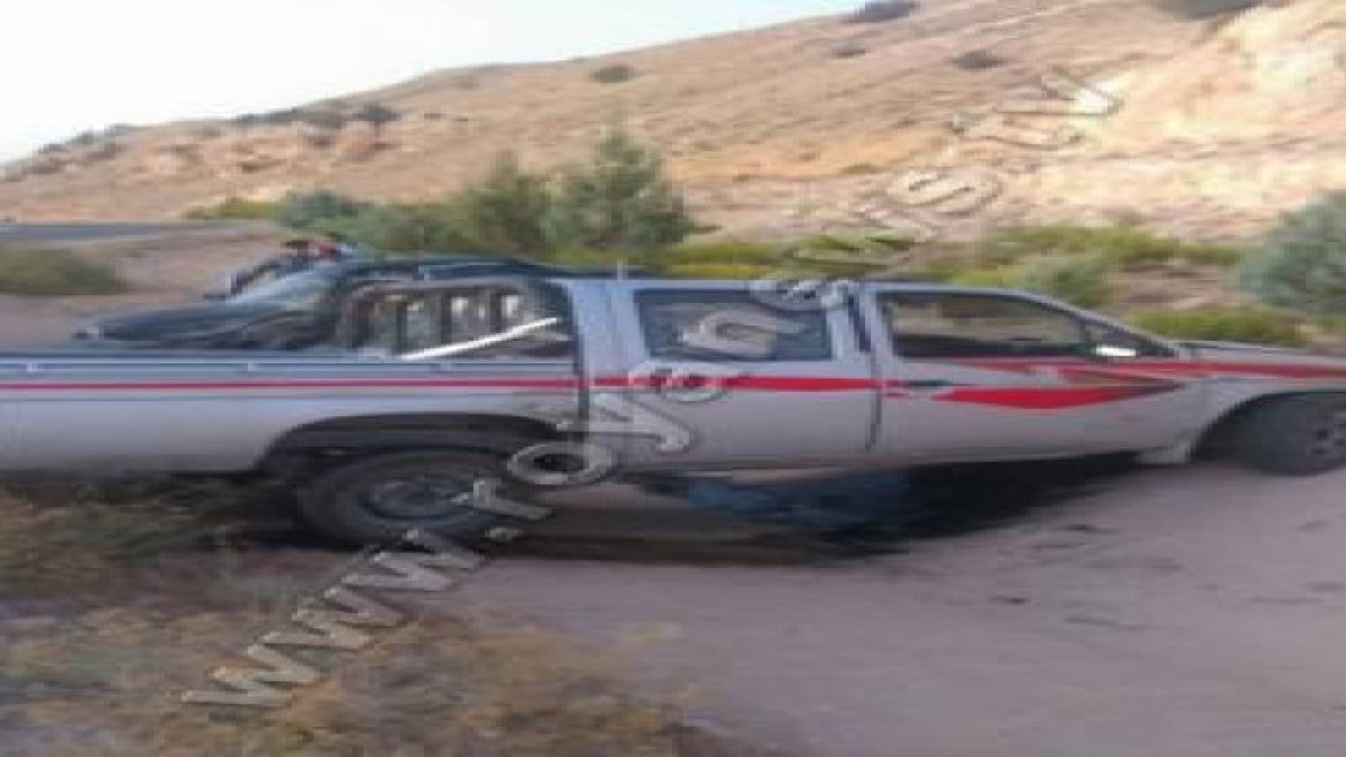 اصابتين في حادث تصادم مركبتين على طريق وادي موسى - الطيبة