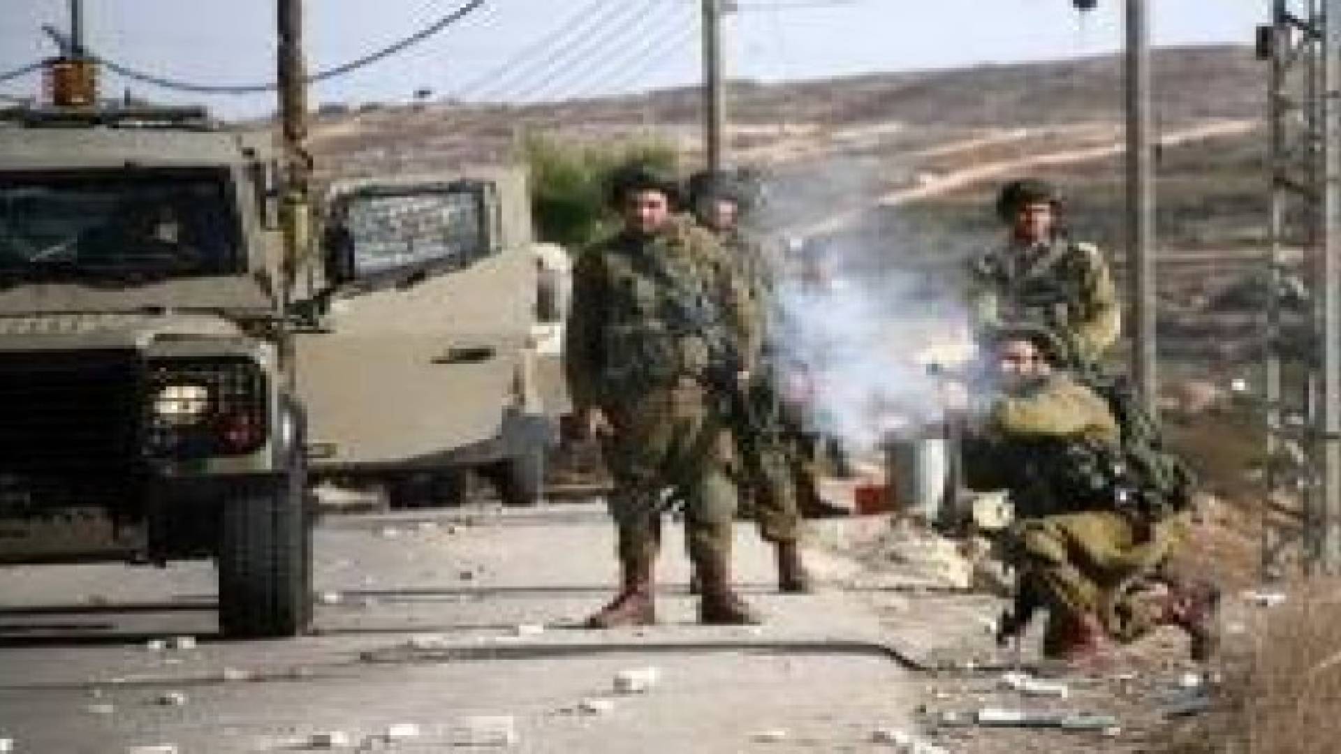 مواجهات خلال اقتحام الاحتلال الاسرائيلي مخيم الجلزون شمال رام الله