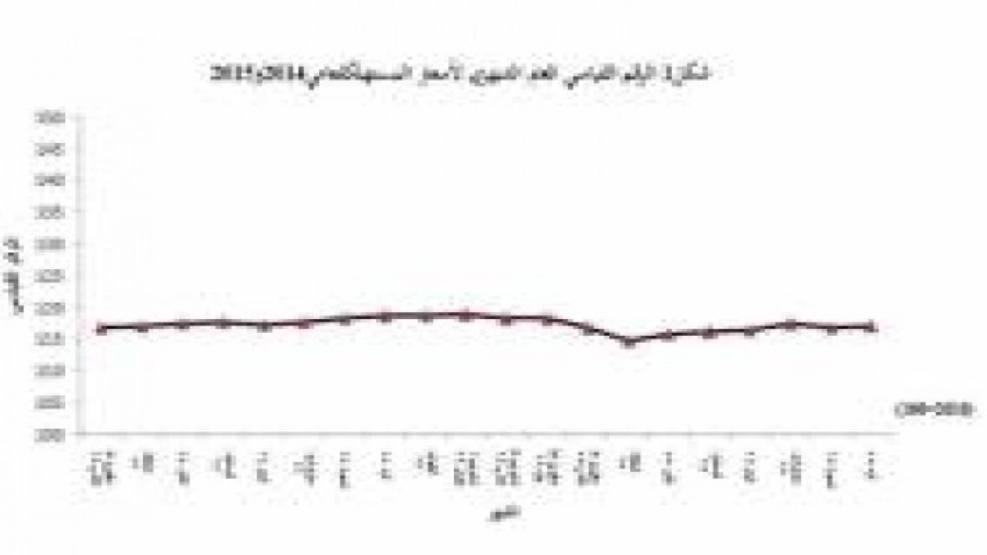 الإحصاءات العامة:0.6% انخفاض معدل التضخم للثمانية أشهر الأولى من عام 2015