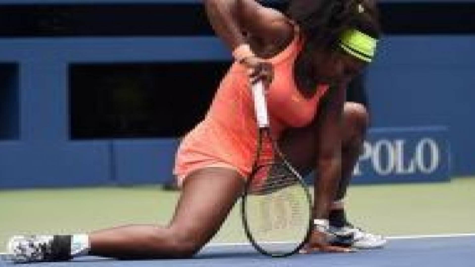 قطار انتصارات سيرينا يتوقف في أميركا