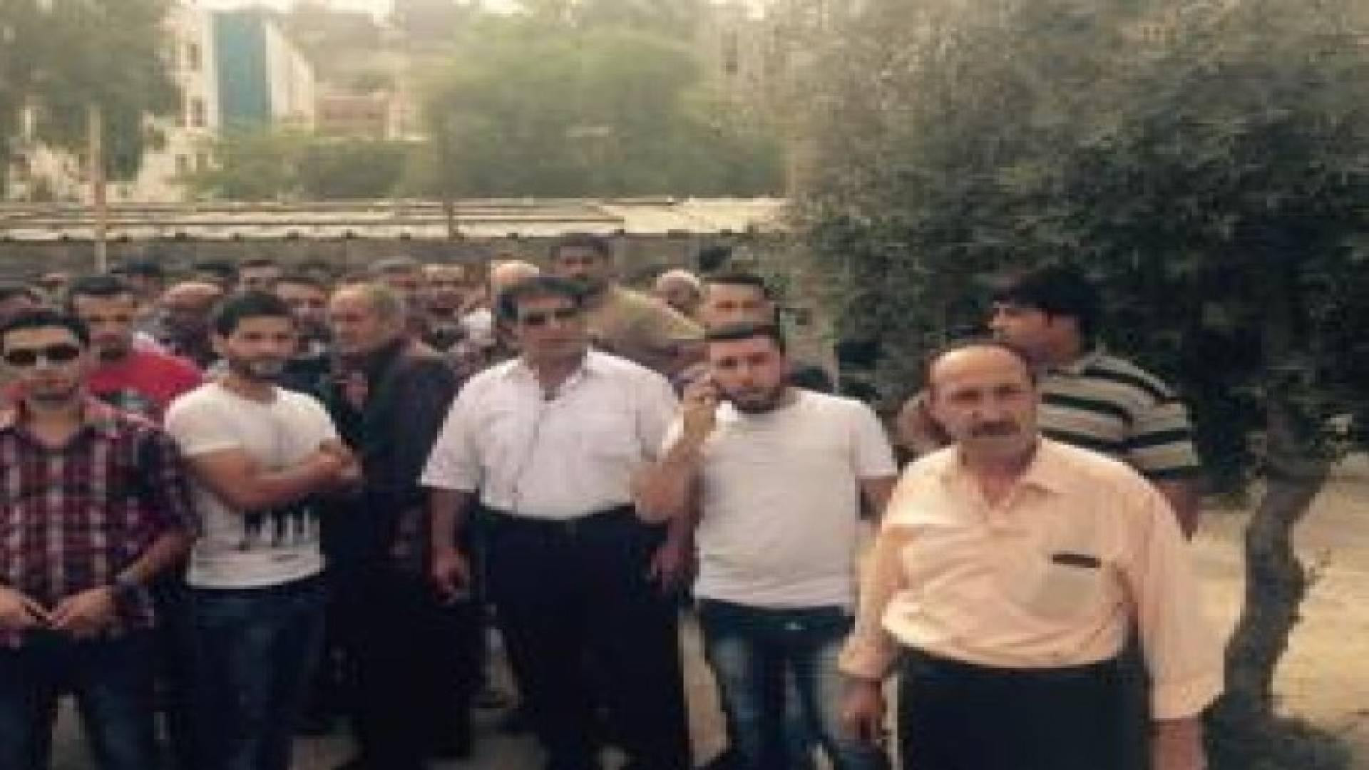 اعتصام لاصحاب الباصات الخصوصية في عمان