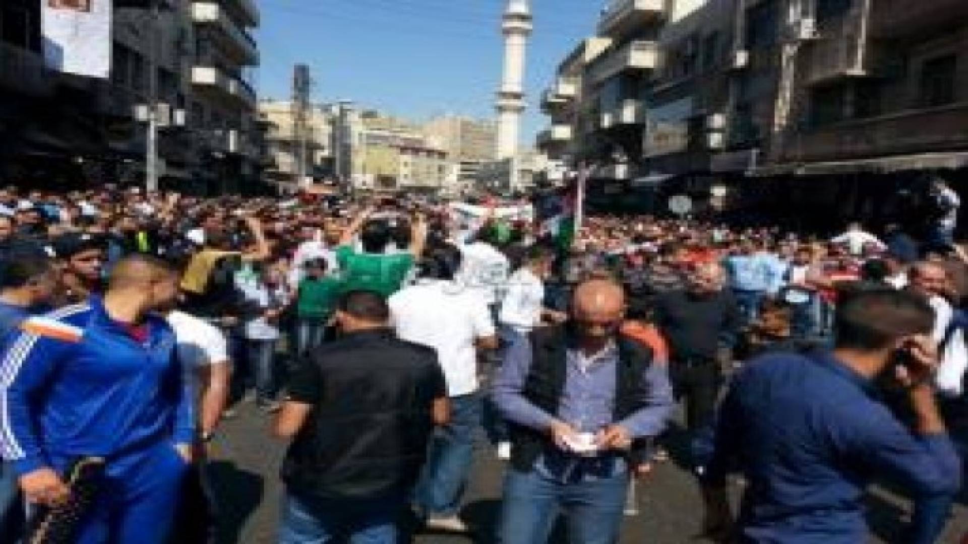 مسيرات للتنديد بالهجمة الاسرائيلية على الشعب الفلسطيني