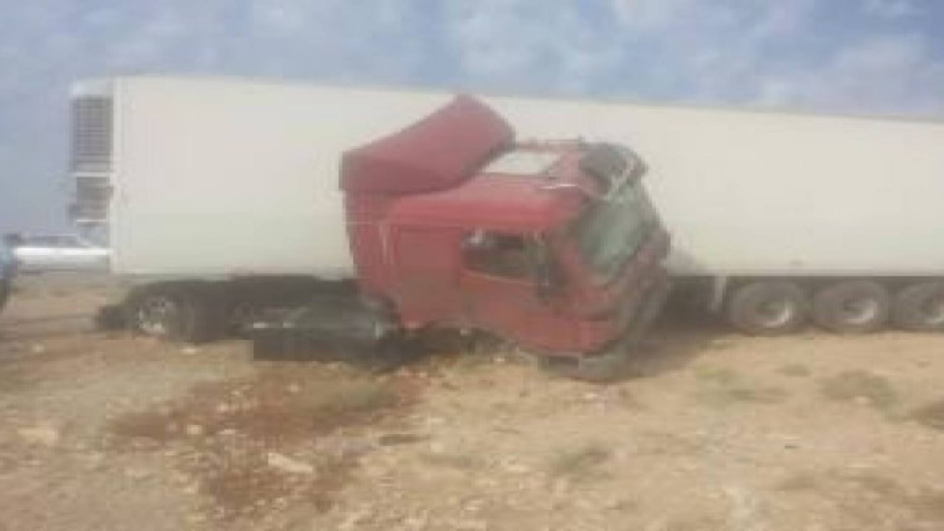 اصابتين اثر حادث تصادم في الرمثا