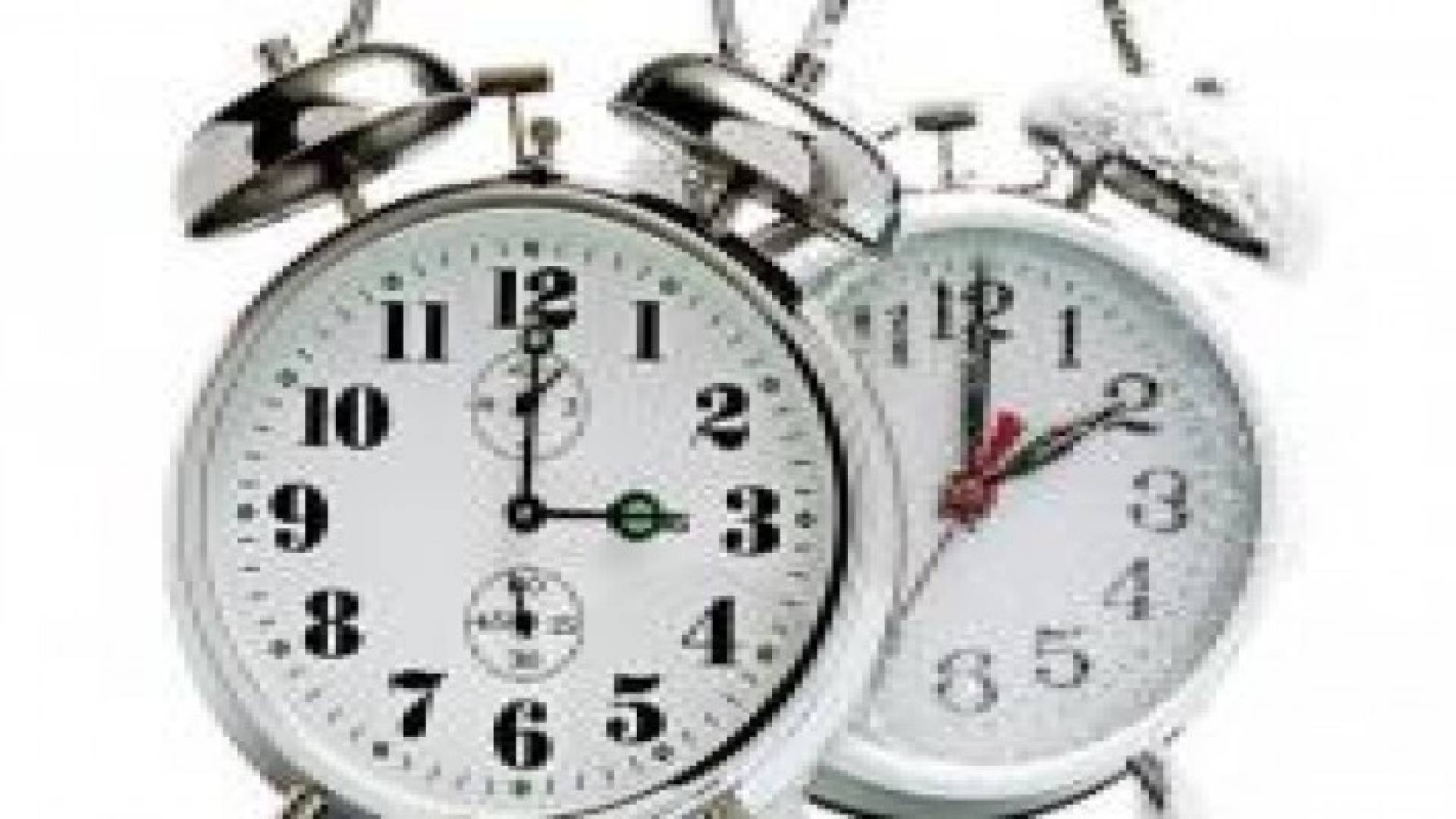 بدء العمل بالتوقيت الشتوي قريبا