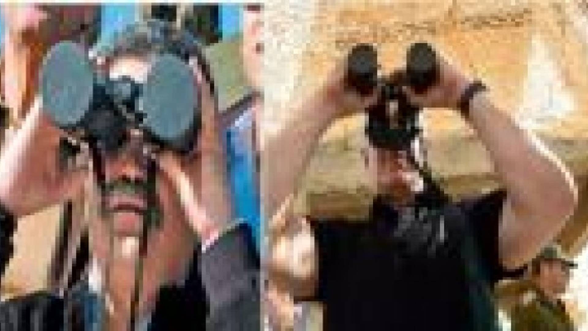 موجة سخرية من "نتنياهو" بعد ان حاول رؤية غزة بـ "منظار مغلق"