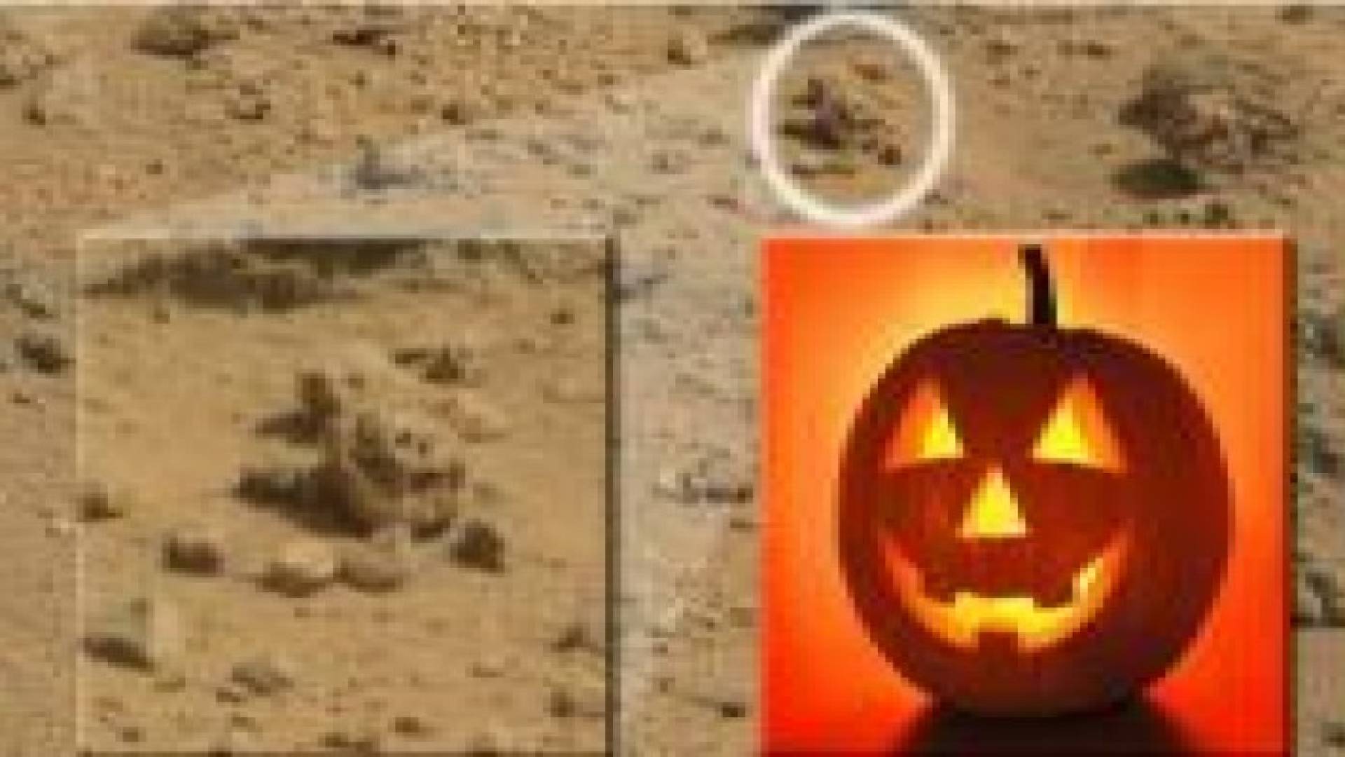 "يقطينة هالوين" على المريخ تثير الاستغراب