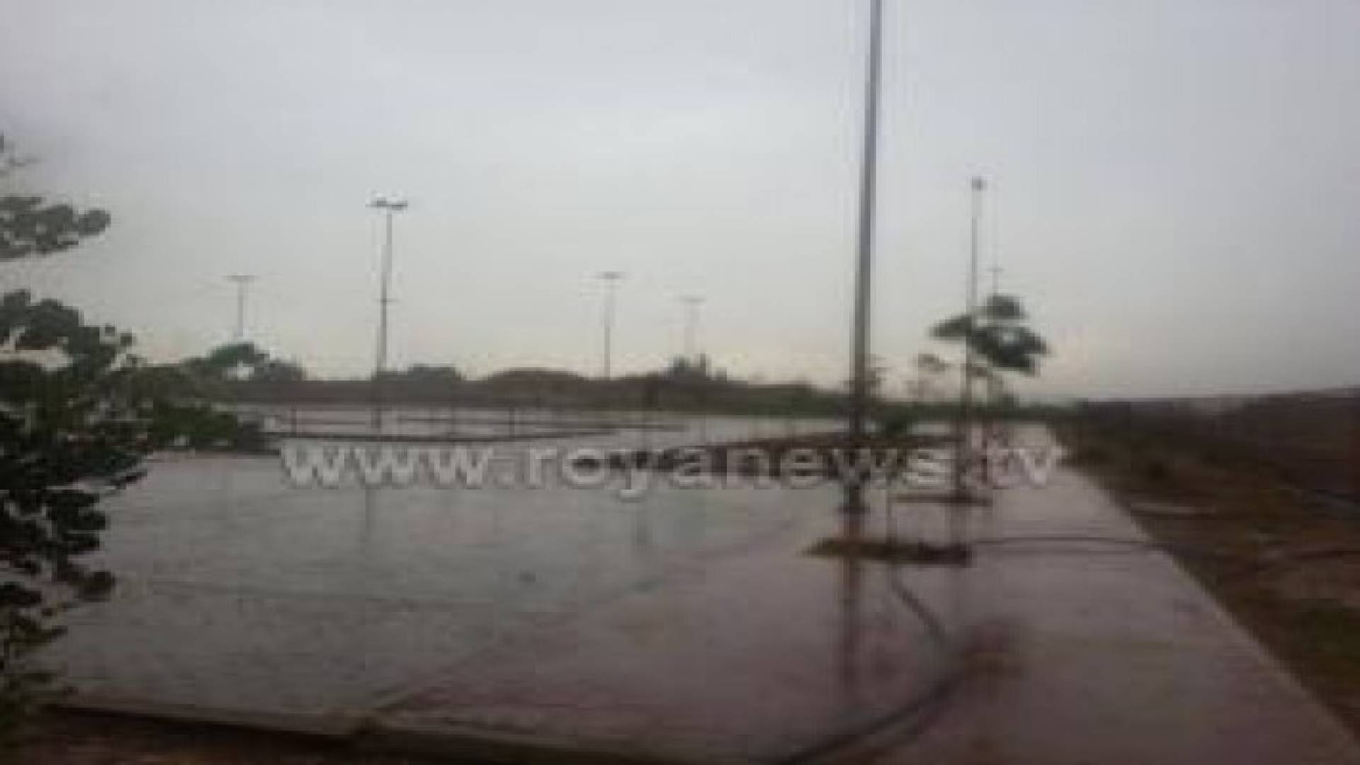 تساقط الأمطار في بعض مناطق العاصمة ليلة الاثنين