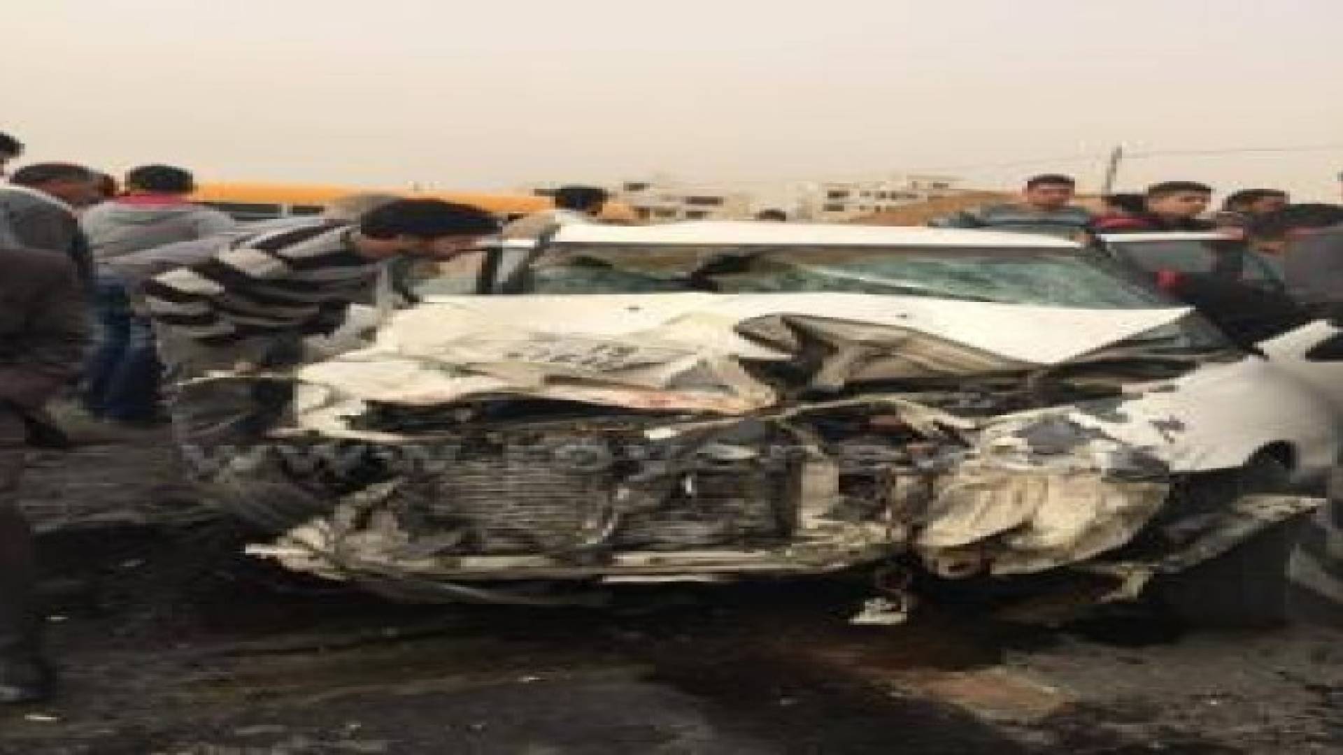 بالصور: وفاة وثلاث اصابات في حادث سير بالقرب من طريق المطار