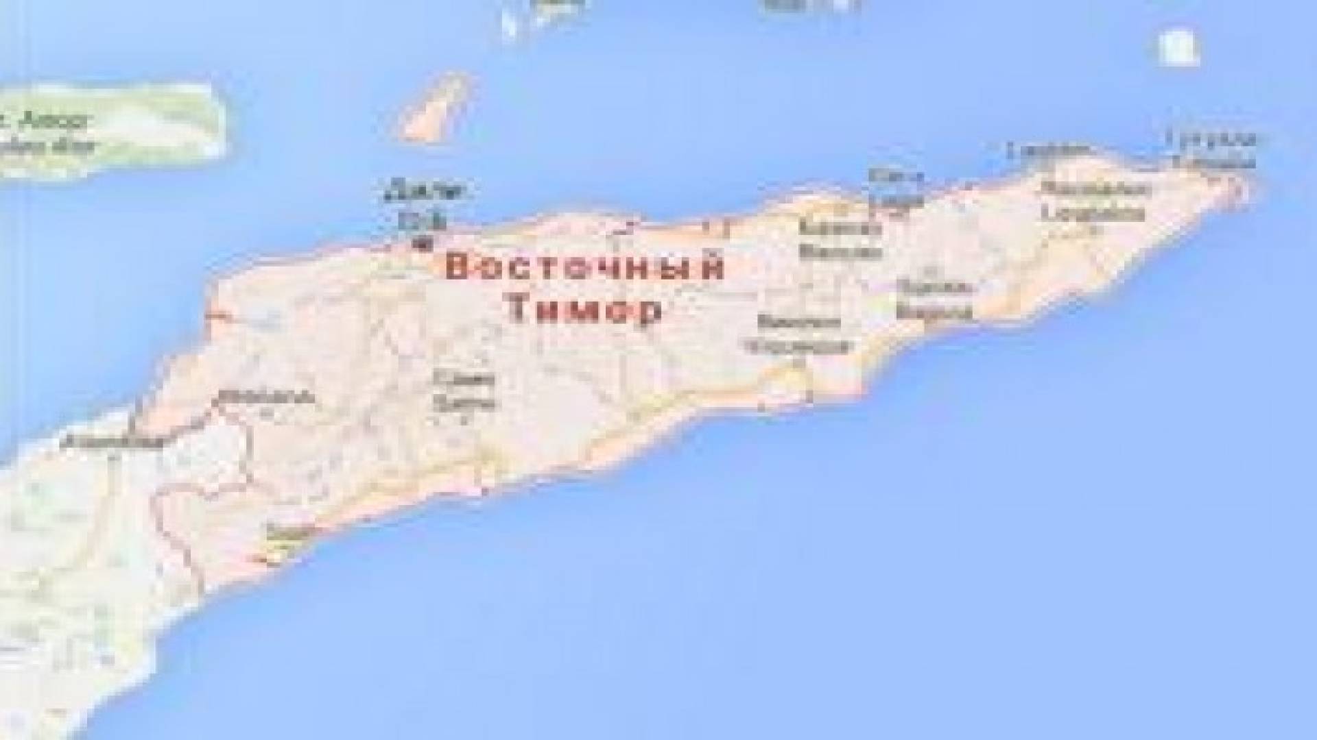 زلزال بقوة 6.8 درجة يهز تيمور الشرقية