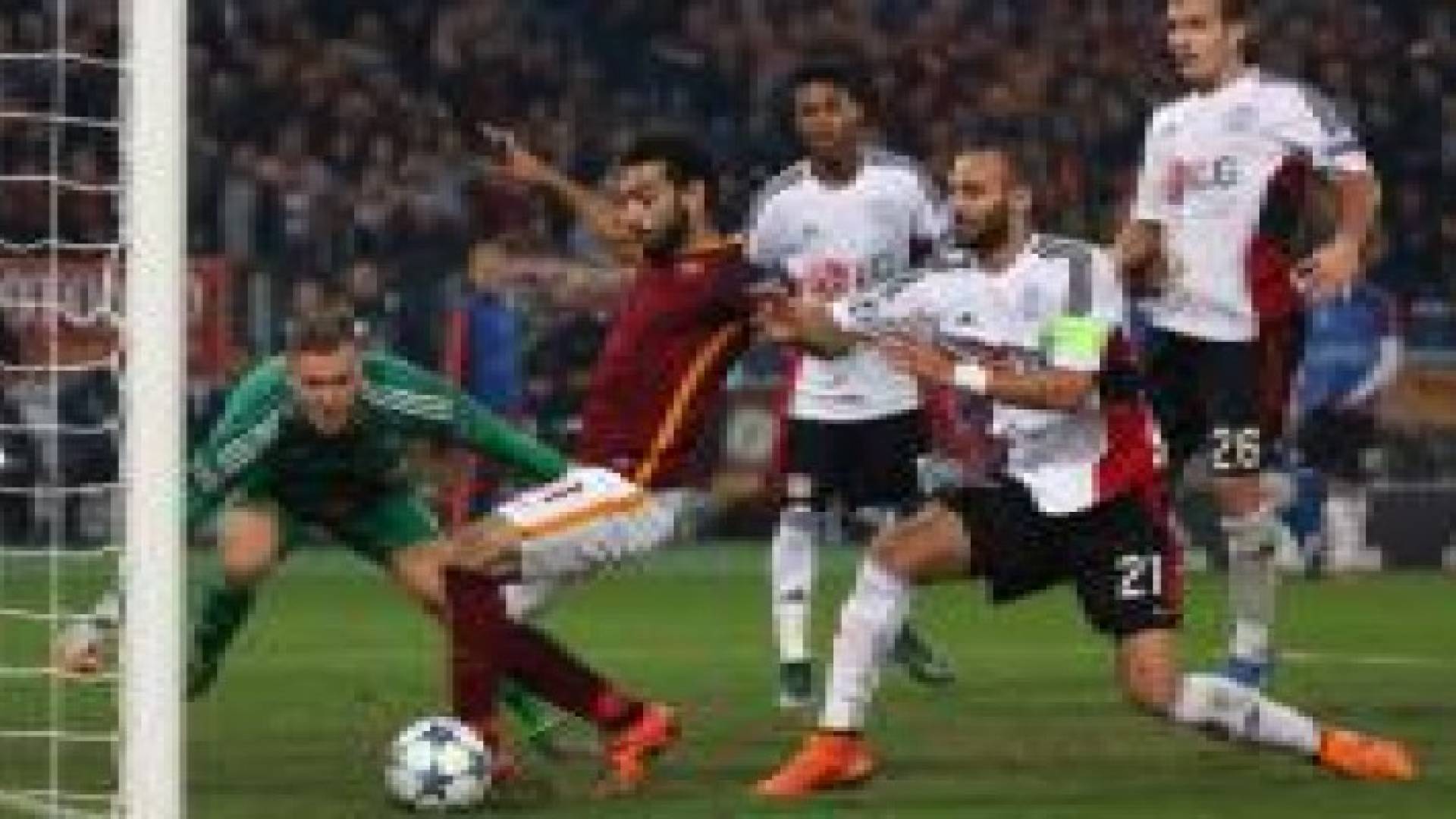 الفرعون صلاح ينعش آمال ذئاب روما في دوري الأبطال